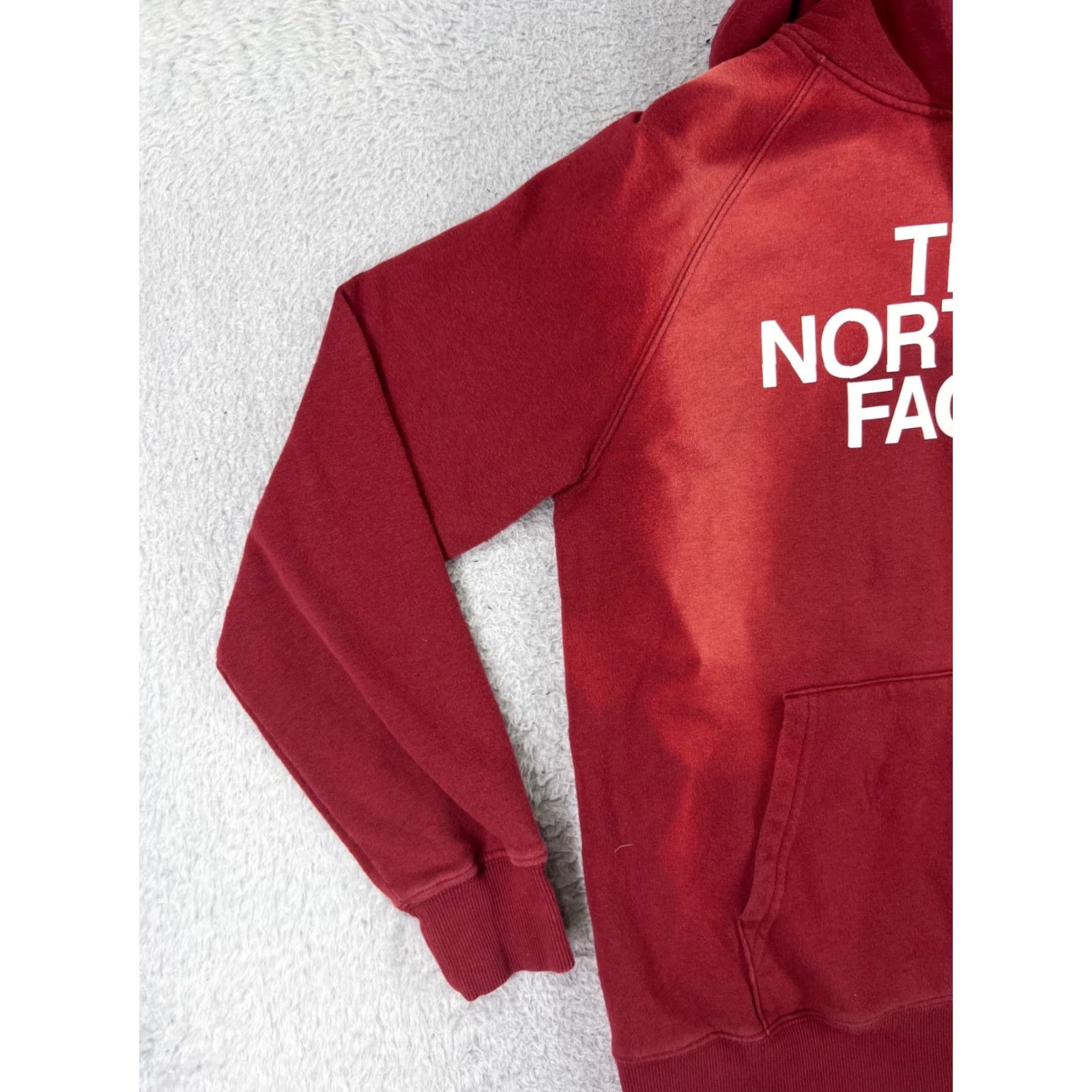 The North Face The North Face Womens Sweater Pullover Hoodie Jersey Cotton Blend Red Medium Size M / US 6-8 / IT 42-44 - 6 Thumbnail