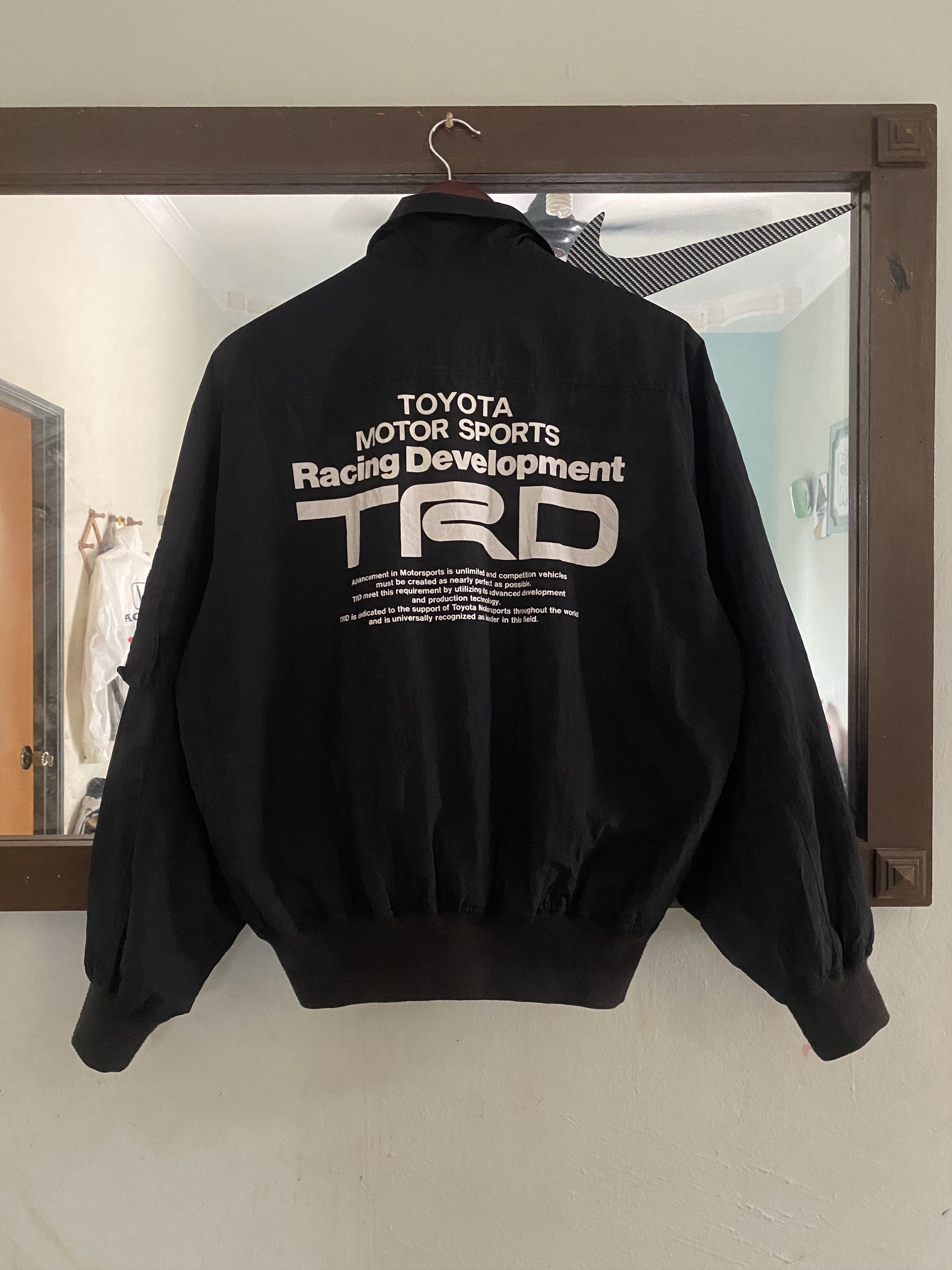 TRD TOYOTA RACING DEVELOPMENT ジャケット L Vintage Toyota Motor Sports Racing Development TRD Jacket