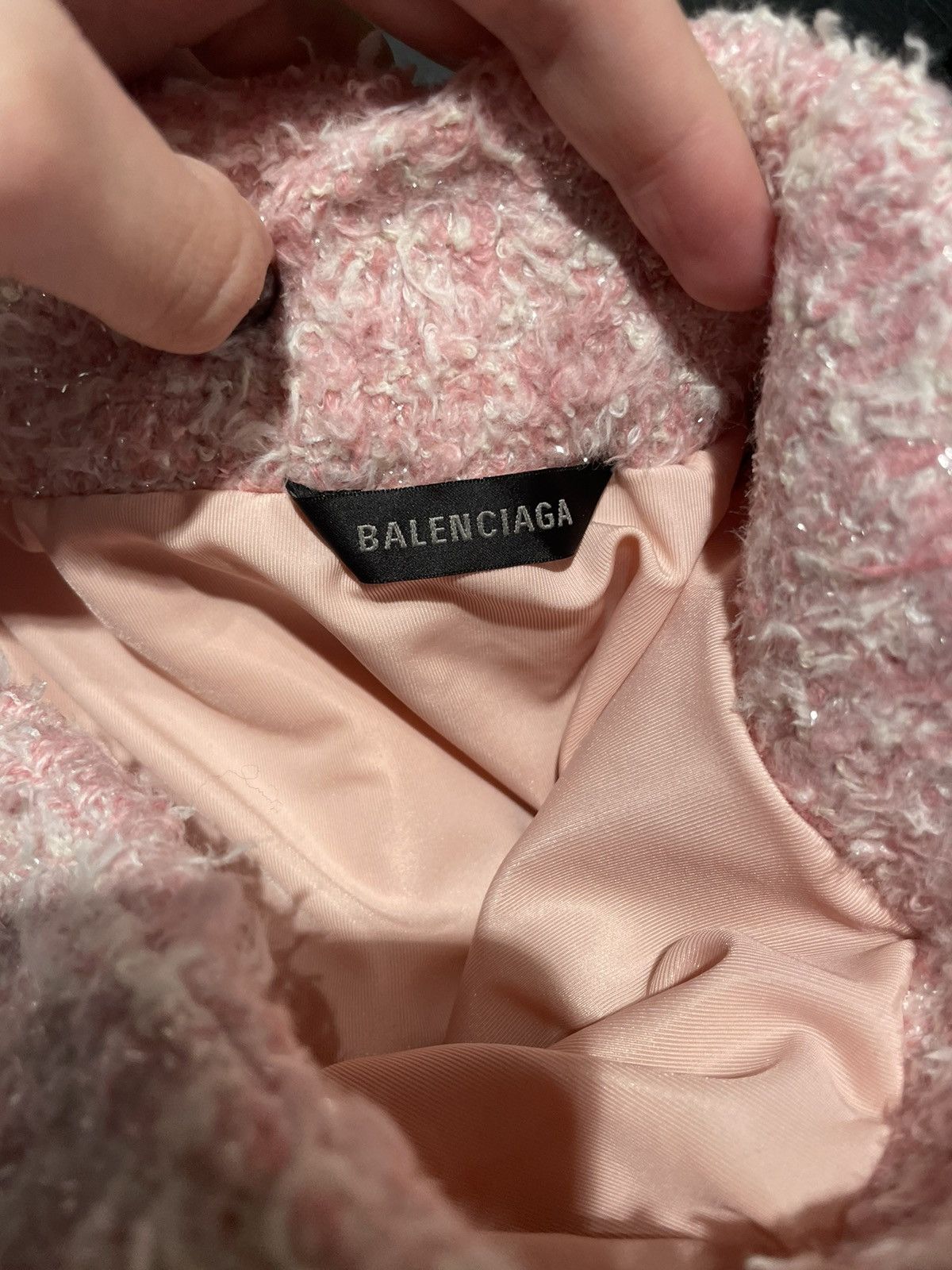 Balenciaga Tweed mini skirt Size 27" / US 4 / IT 40 - 4 Thumbnail