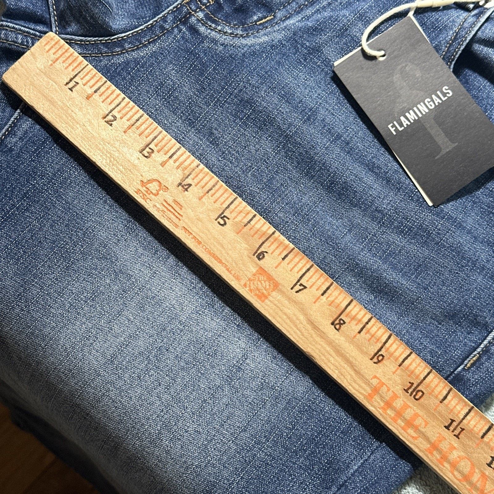 Asos Y2K 2000s Flamingals Beyond Baggy Jeans Wms 30x31 Small Size 30" / US 8 / IT 44 - 7 Thumbnail