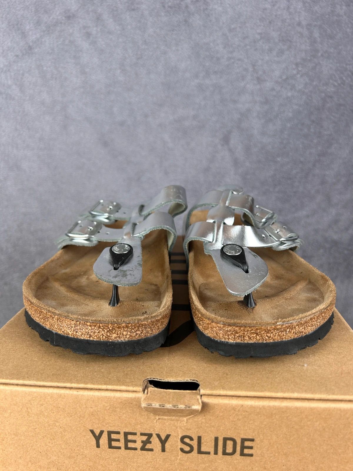 Birkenstock Birkenstock made in germany Mules brown silver Size US 9.5 / IT 39.5 - 5 Thumbnail
