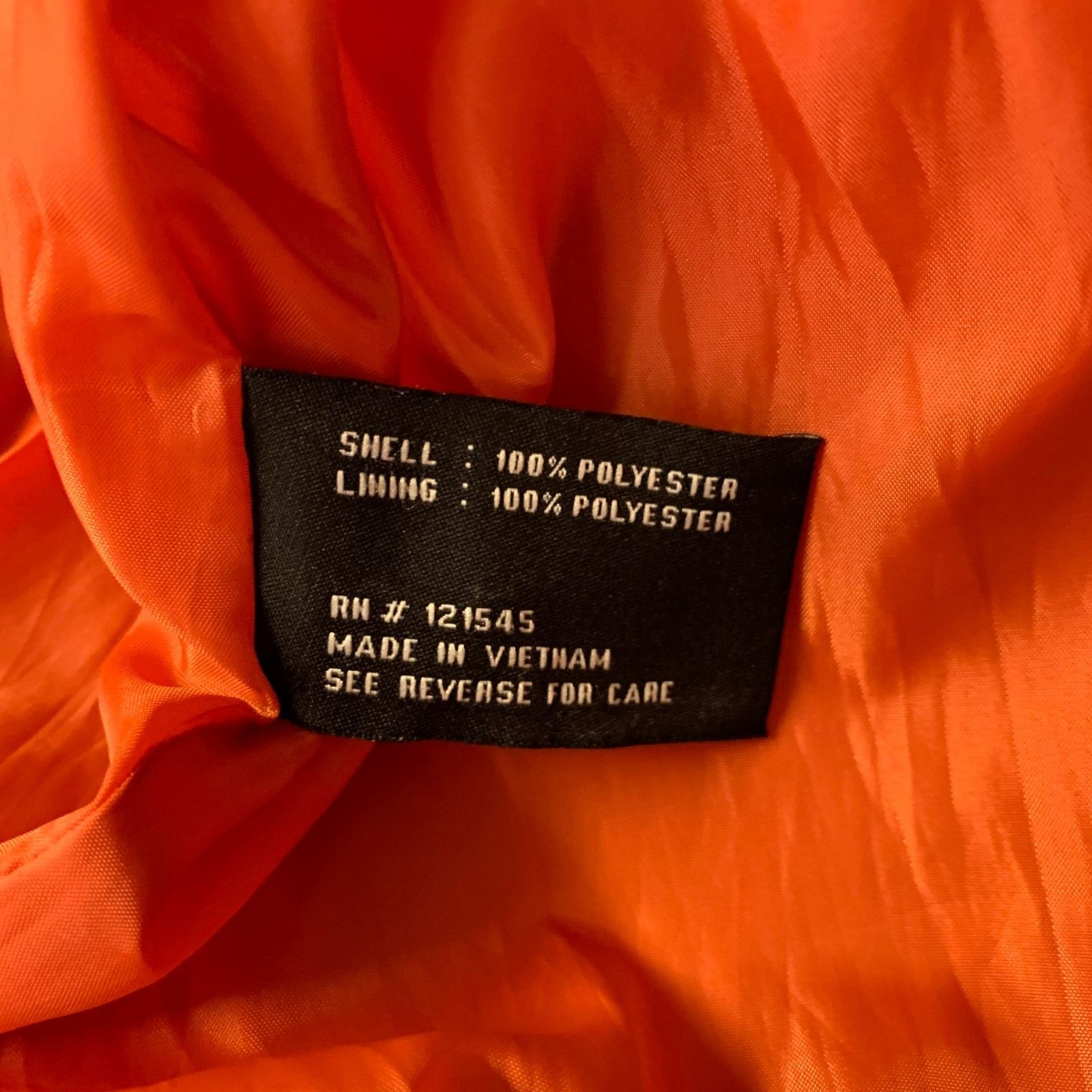London Fog LONDON FOG L Orange Polyester Double Breasted Trench Coat Size L / US 10 / IT 46 - 5 Thumbnail
