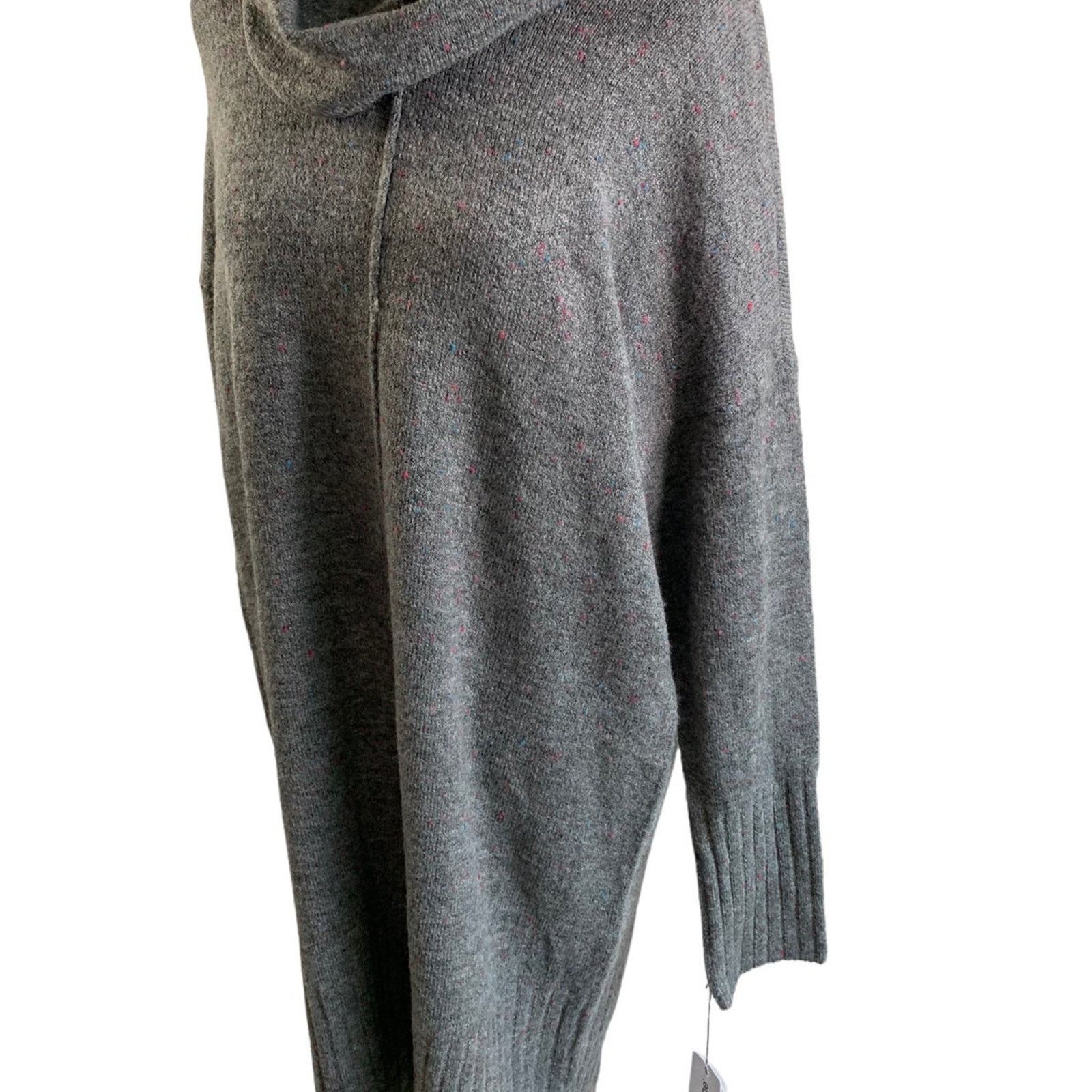 Liz Claiborne Liz Claiborne Cowl Neck Sweater Dress Women's Large NEW Size L / US 10 / IT 46 - 3 Thumbnail