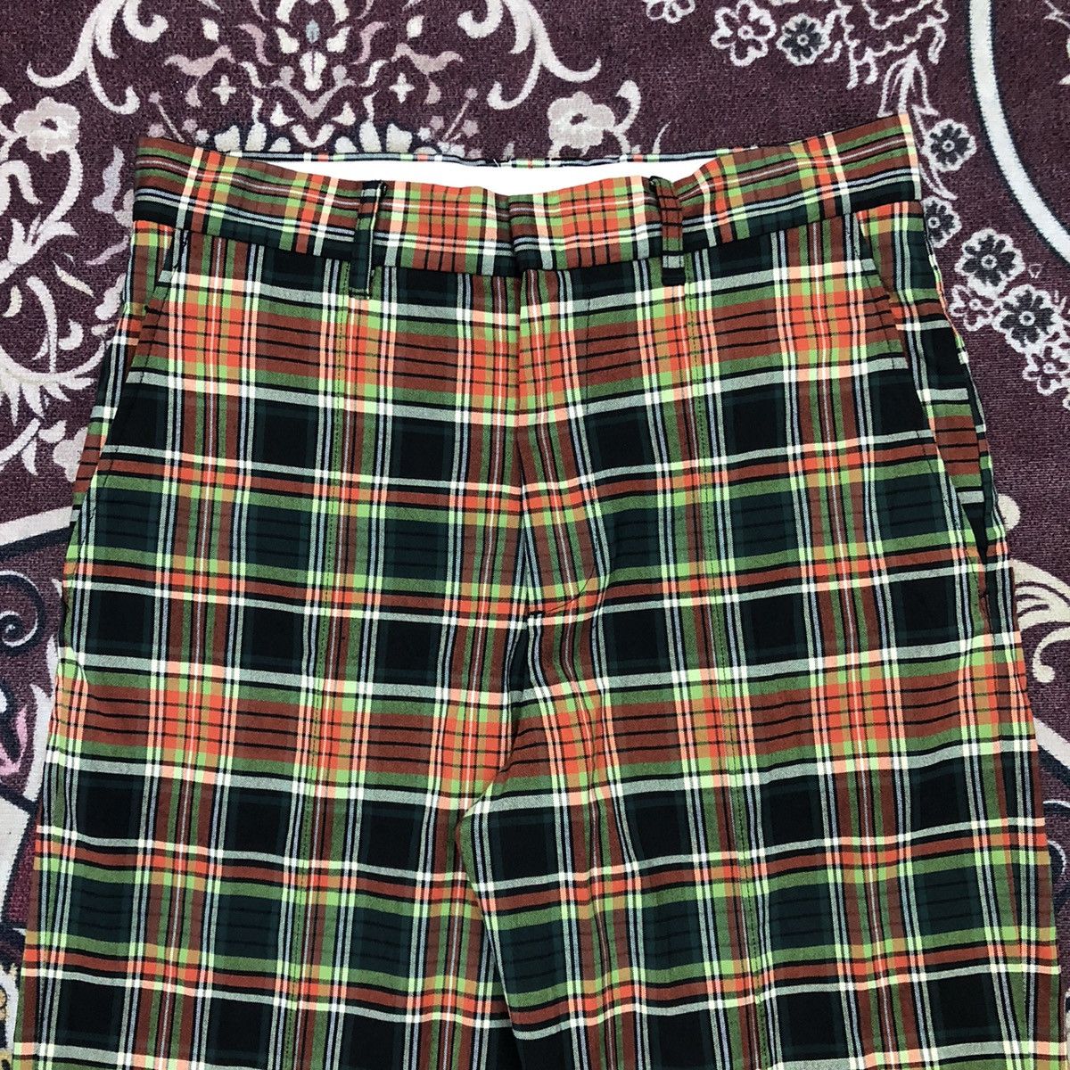 GU × Japanese Brand GU X Beautiful People Tartan Check Design Casual Pants Size 30" / US 8 / IT 44 - 4 Thumbnail