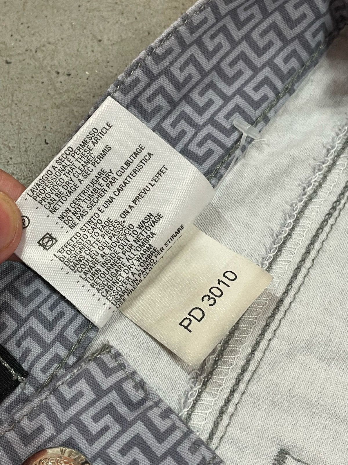 Versace 90’s Vintage Versace Monogram Pants US29 Size US 29 - 8 Thumbnail