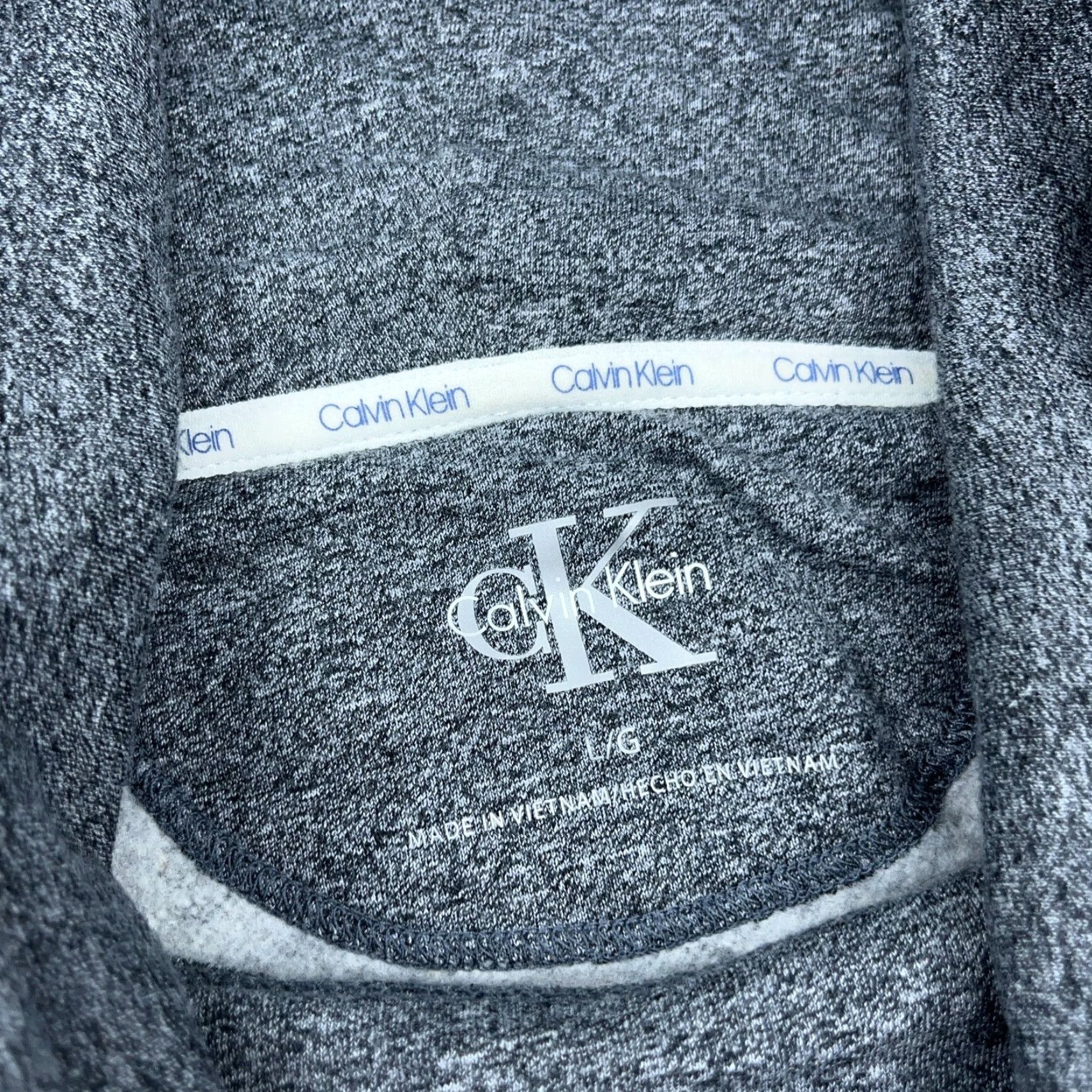 Calvin Klein Calvin Klein Sweatshirt Women L Gray Pullover Turtle Neck Activewear Logo Classic Size L / US 10 / IT 46 - 6 Thumbnail