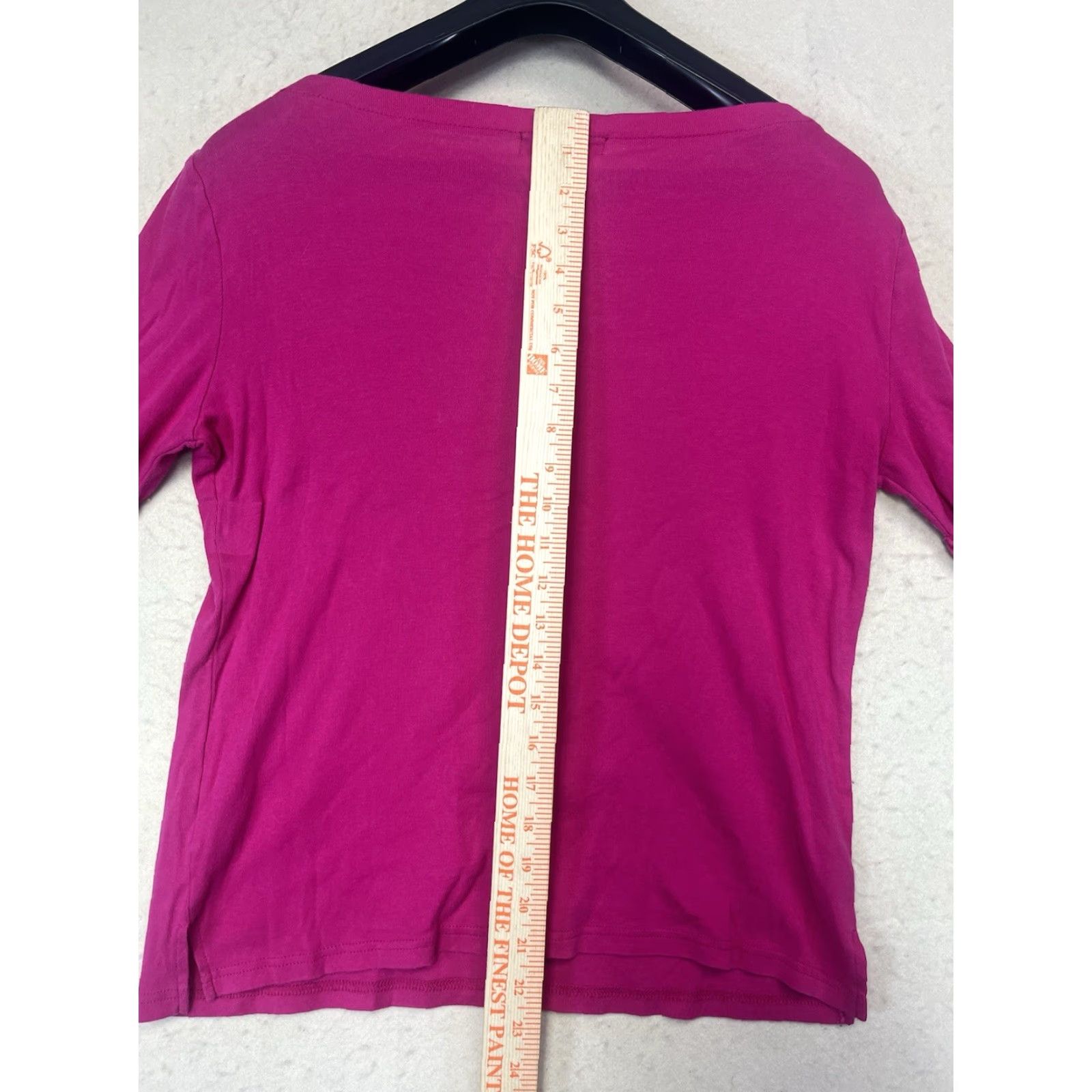 Ralph Lauren Lauren Ralph Lauren Womens T-Shirt Pink 3/4 Sleeve Size L Large Top Womens Pink 3/4 Sleeve Lauren Ralph Lauren Clothing Size L / US 10 / IT 46 - 4 Thumbnail