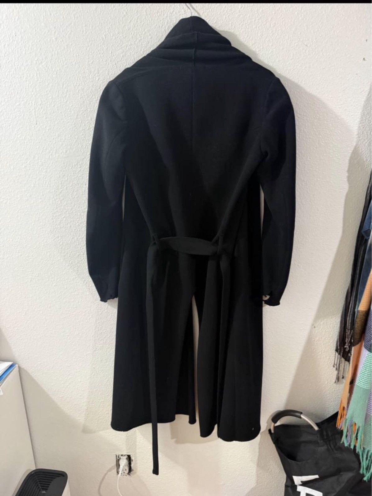 Kazuyuki Kumagai Attachment Attachment draped wool coat Size US S / EU 44-46 / 1 - 3 Thumbnail