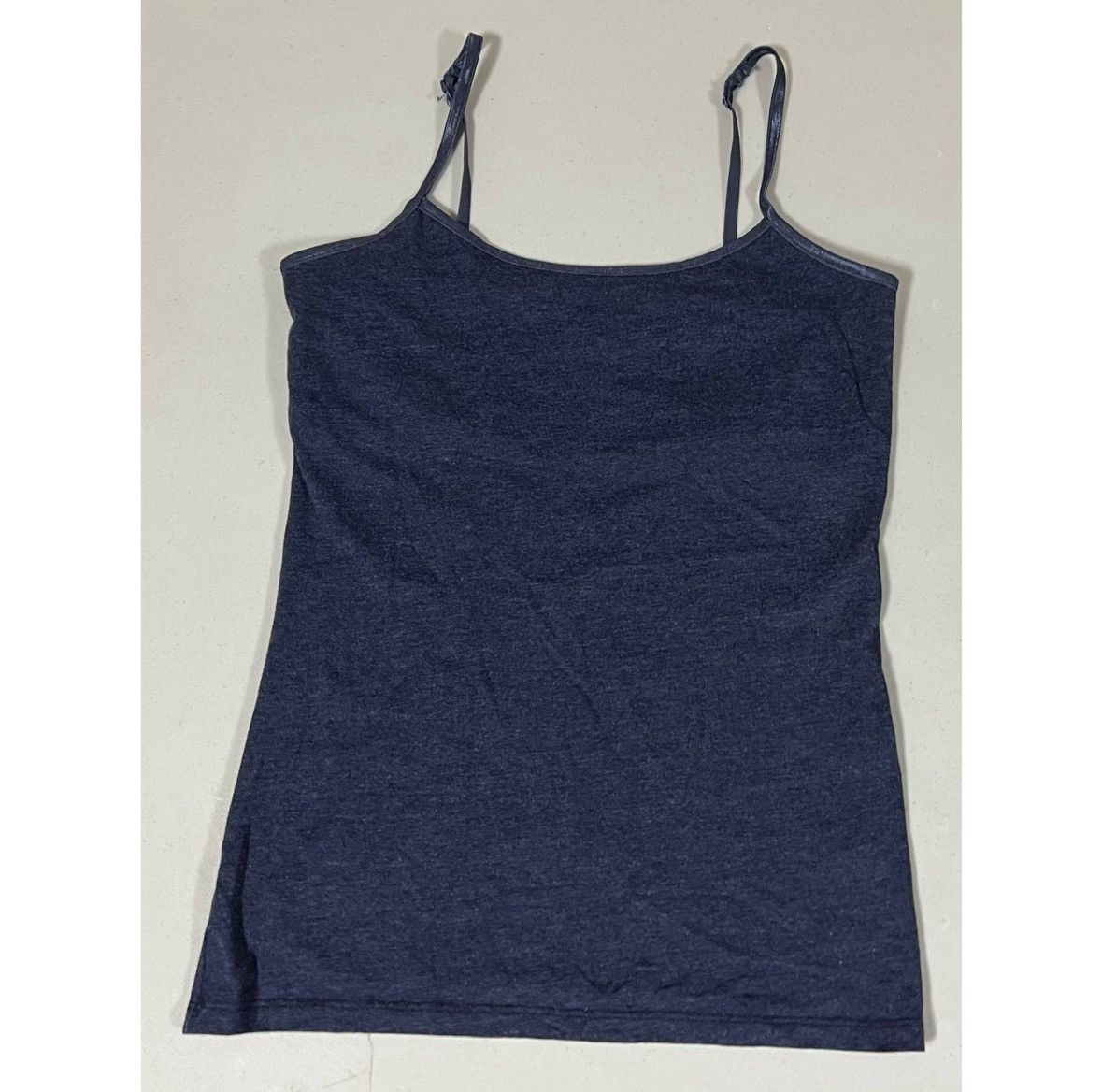 Sonoma SO Navy Blue Cami Shelf-Bra Camisole Tank Top Shirt Size M 💙 Size M / US 6-8 / IT 42-44 - 2 Thumbnail