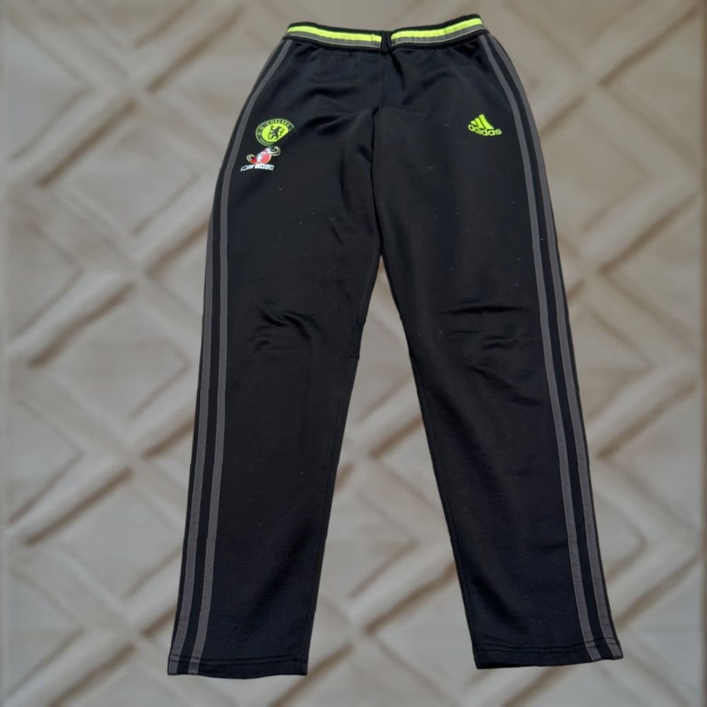 Adidas Adidas Chelsea FC 2016 Climacool Training Track Pants Mens Small Black Soccer Track Pants Men S Black Adidas Chelsea FC 2016 Climacool Training Size US 29 - 1 Thumbnail