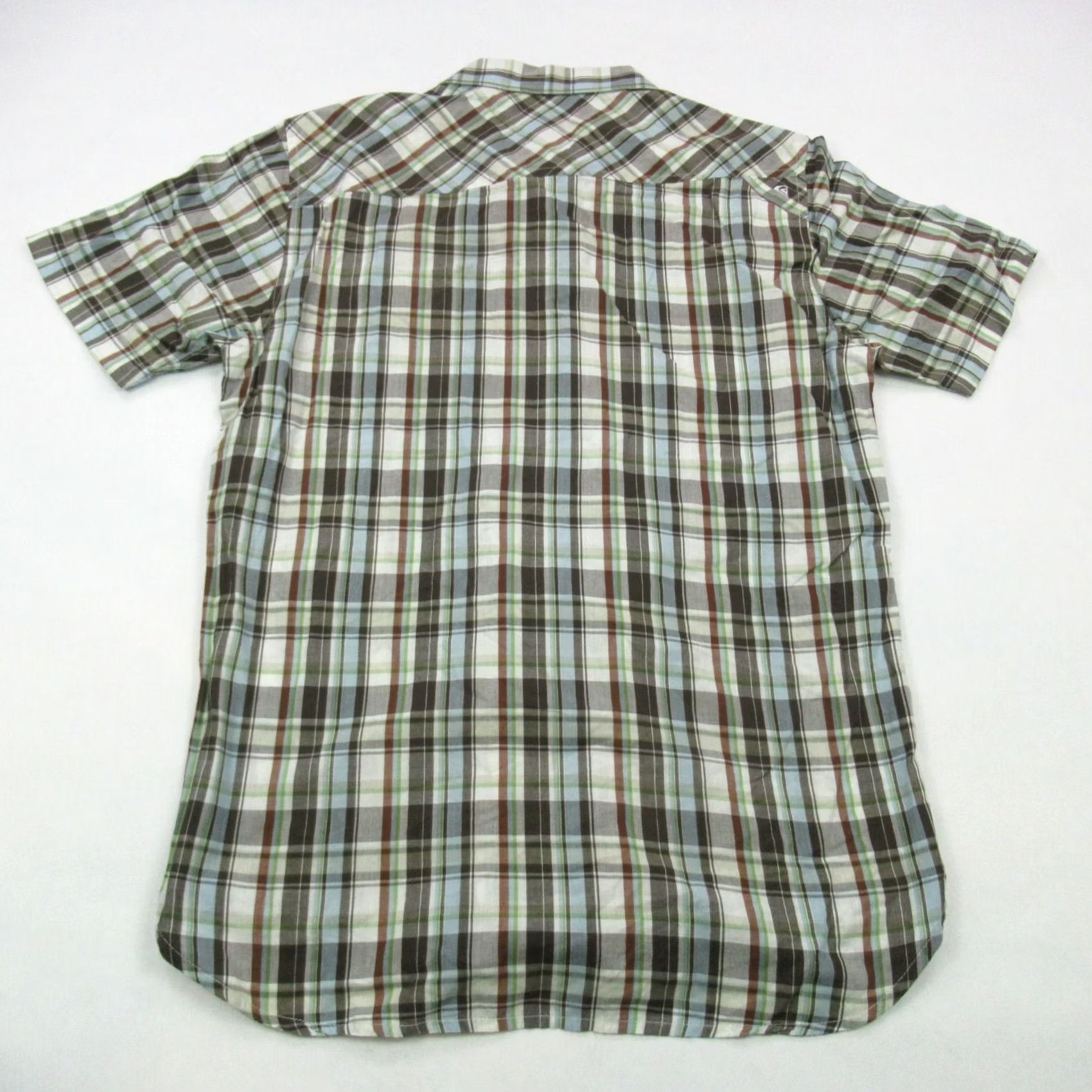 Quiksilver Quiksilver Shirt Mens Medium Plaid Short Sleeve Button Front Pockets Size US M / EU 48-50 / 2 - 4 Thumbnail