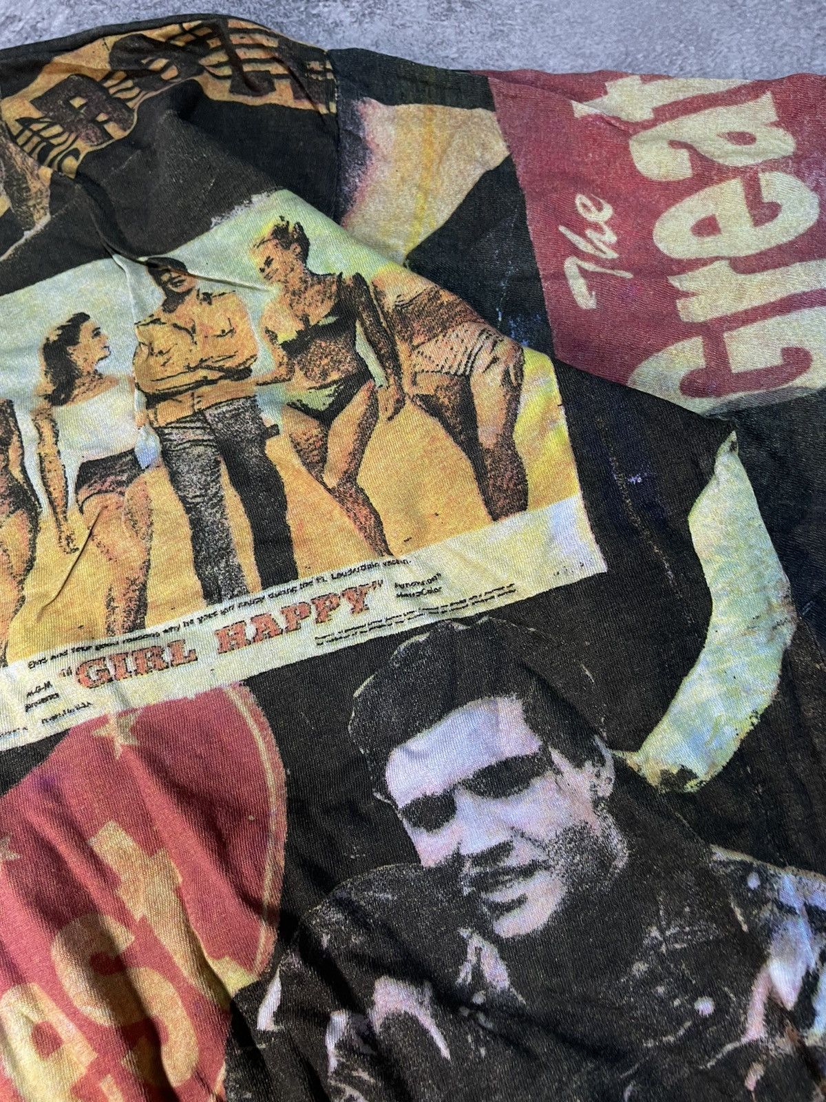 Band Tees Vtg The Smiths x Elvis Presley AOP Band Tee M Size US L / EU 52-54 / 3 - 3 Thumbnail