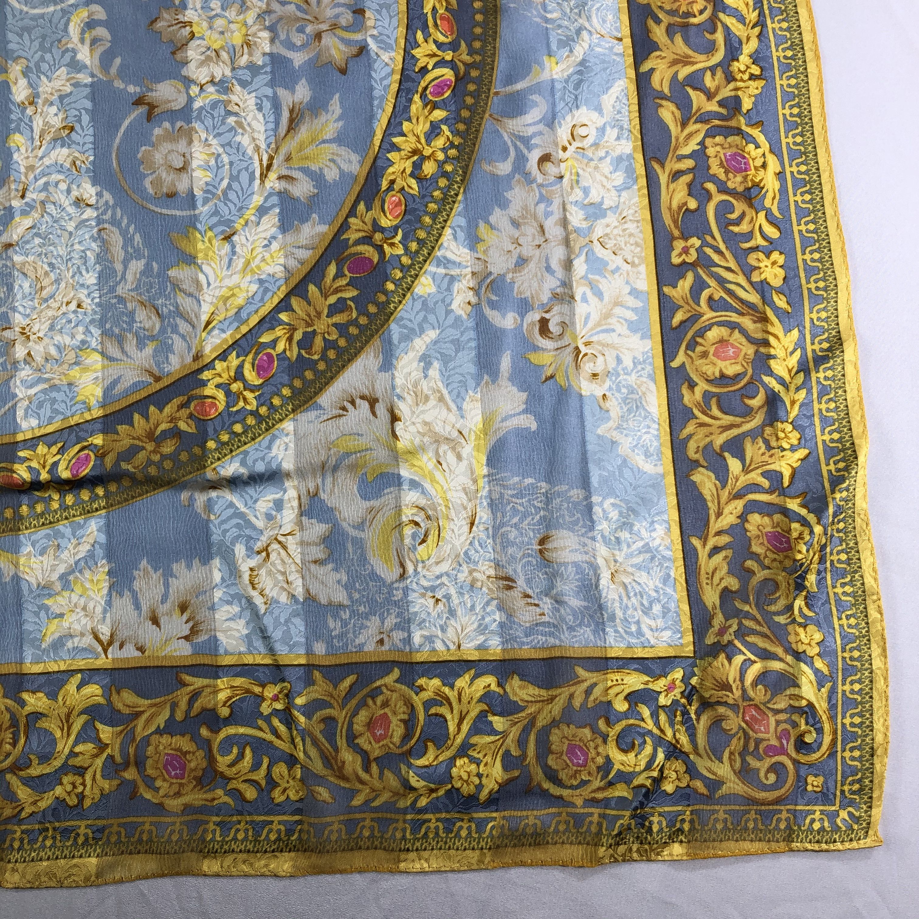 Vintage Vintage Silk Scarf Size ONE SIZE - 3 Thumbnail