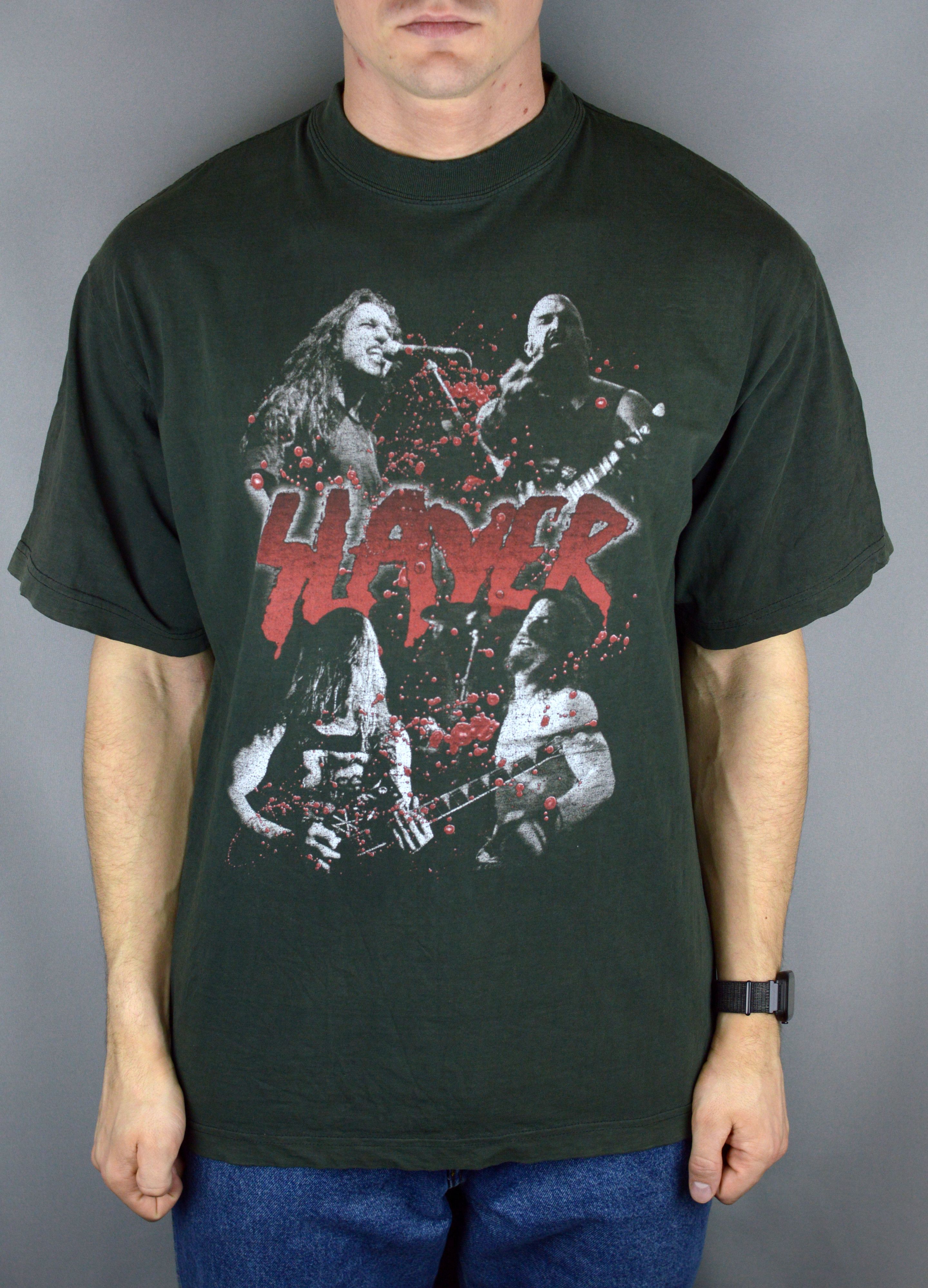 Slayer × Vintage Vintage Slayer Diabolus On tour 1998 t shirt Size US XL / EU 56 / 4 - 1 Thumbnail