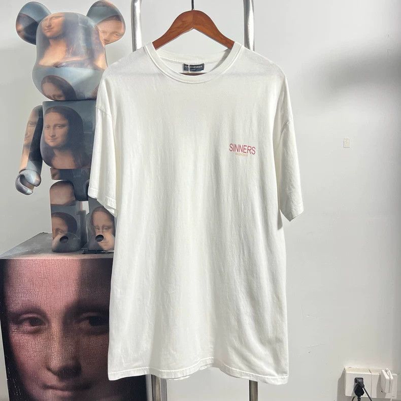 Balenciaga Balenciaga Short Sleeve T-shirt - dmc Size US S / EU 44-46 / 1 - 1 Thumbnail
