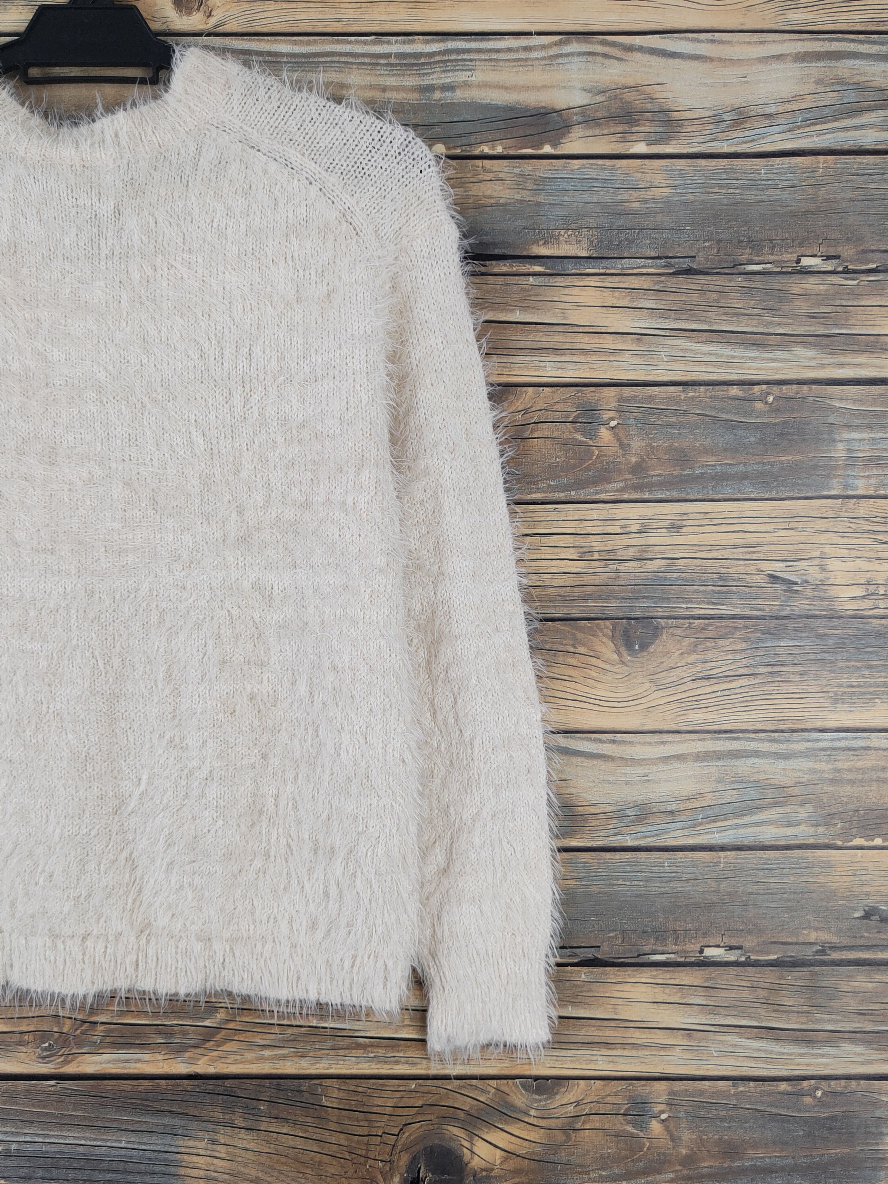 Japanese Brand × Vintage Grove Light Brown Shag Shaggy Fur Mohair Knitwear #W2132 Size S / US 4 / IT 40 - 9 Thumbnail