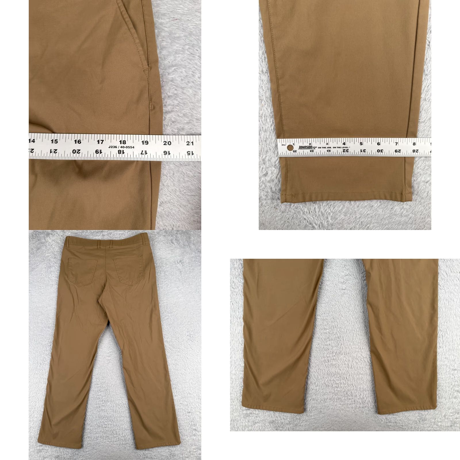 Weatherproof Weatherproof Pants Men Cargo Straight Beige 32x30 Nylon Casual Travel Workwear 32 Mens Beige Pants Weatherproof Size US 32 / EU 48 - 9 Thumbnail