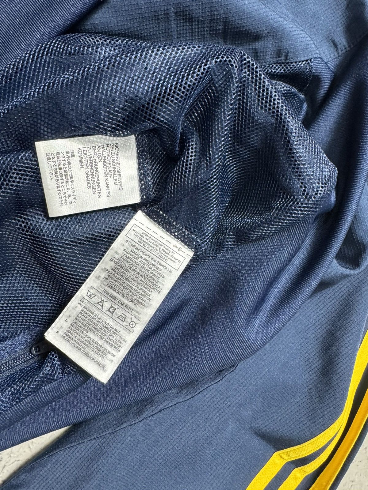Adidas Adidas FC Arsenal Vintage Nylon Full Zip Jacket Football Size US L / EU 52-54 / 3 - 6 Thumbnail