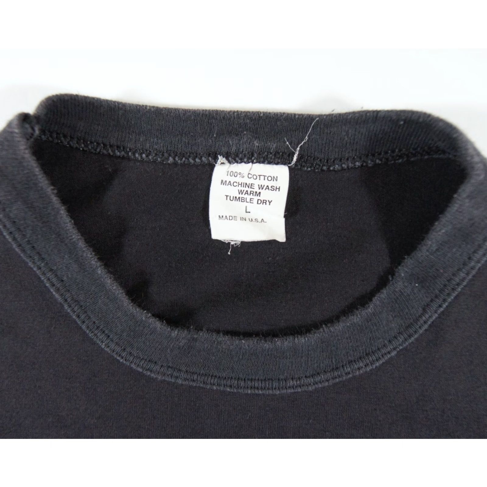 Vintage Vintage Neil Diamond T-Shirt Men's Large Black 80s 90s Band Music Logo Tee Size US L / EU 52-54 / 3 - 6 Thumbnail