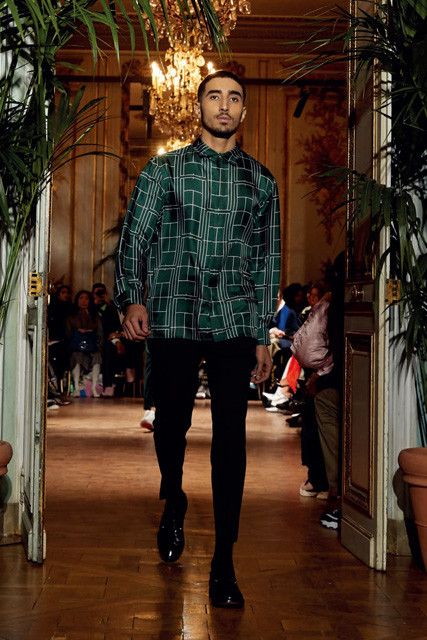 Casablanca Debut Runway (2019 Archive) Courts Silk Shirt Size US L / EU 52-54 / 3 - 2 Thumbnail