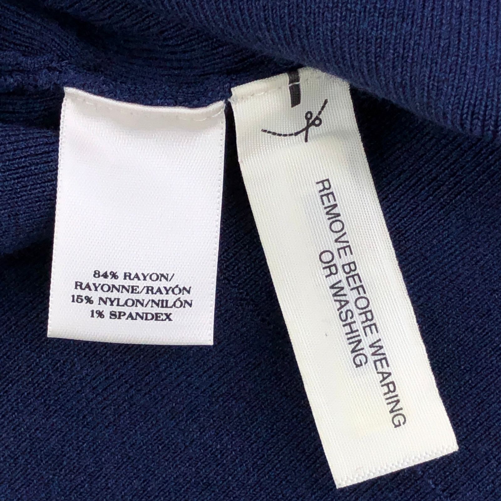Ann Taylor Ann Taylor Size XXSP Dress Ottoman V Neck Sweater Blue Size XXS / US 00 / IT 34 - 13 Thumbnail