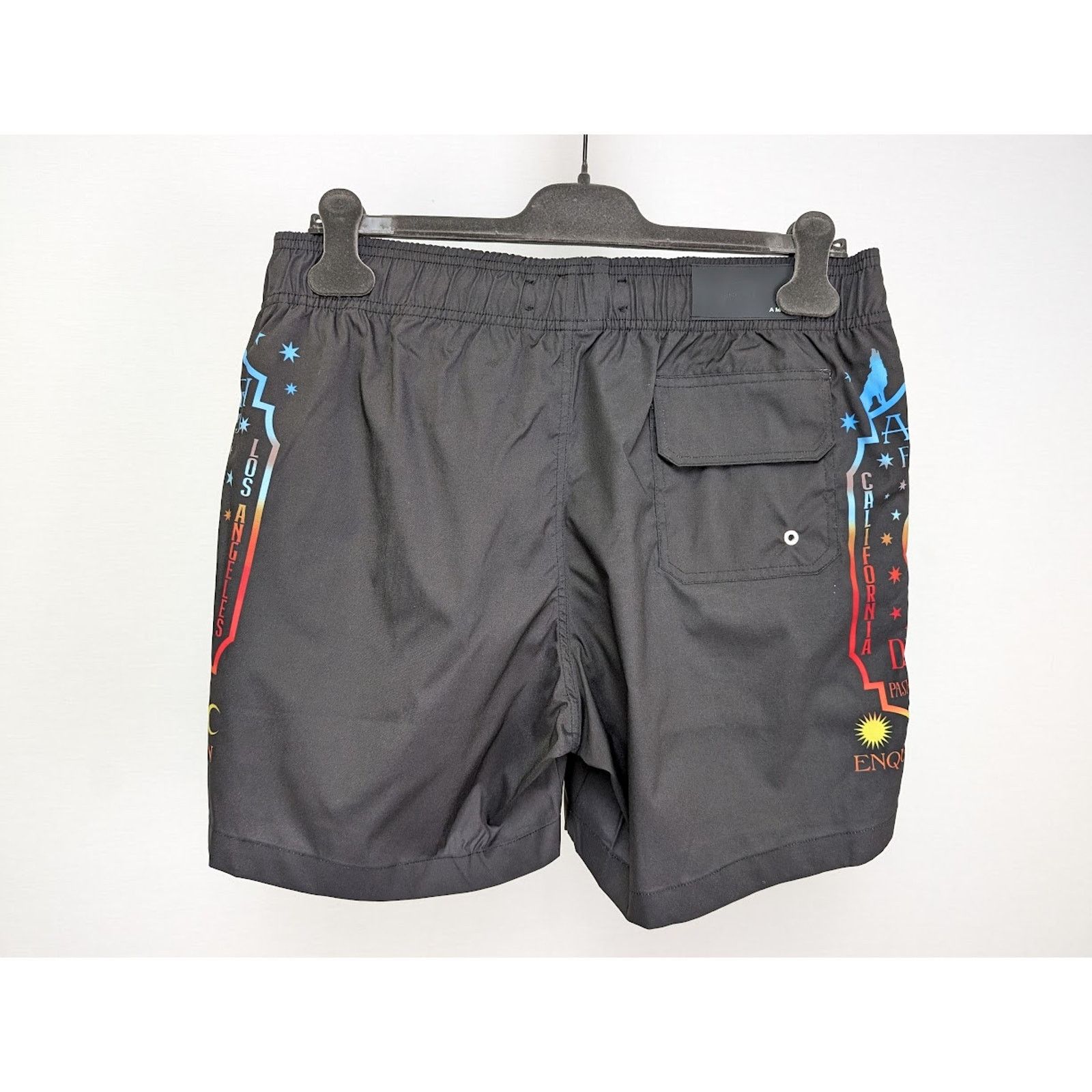 Amiri o1rshd1 Fortune Swim Trunk Shorts in Black Size US 30 / EU 46 - 8 Thumbnail