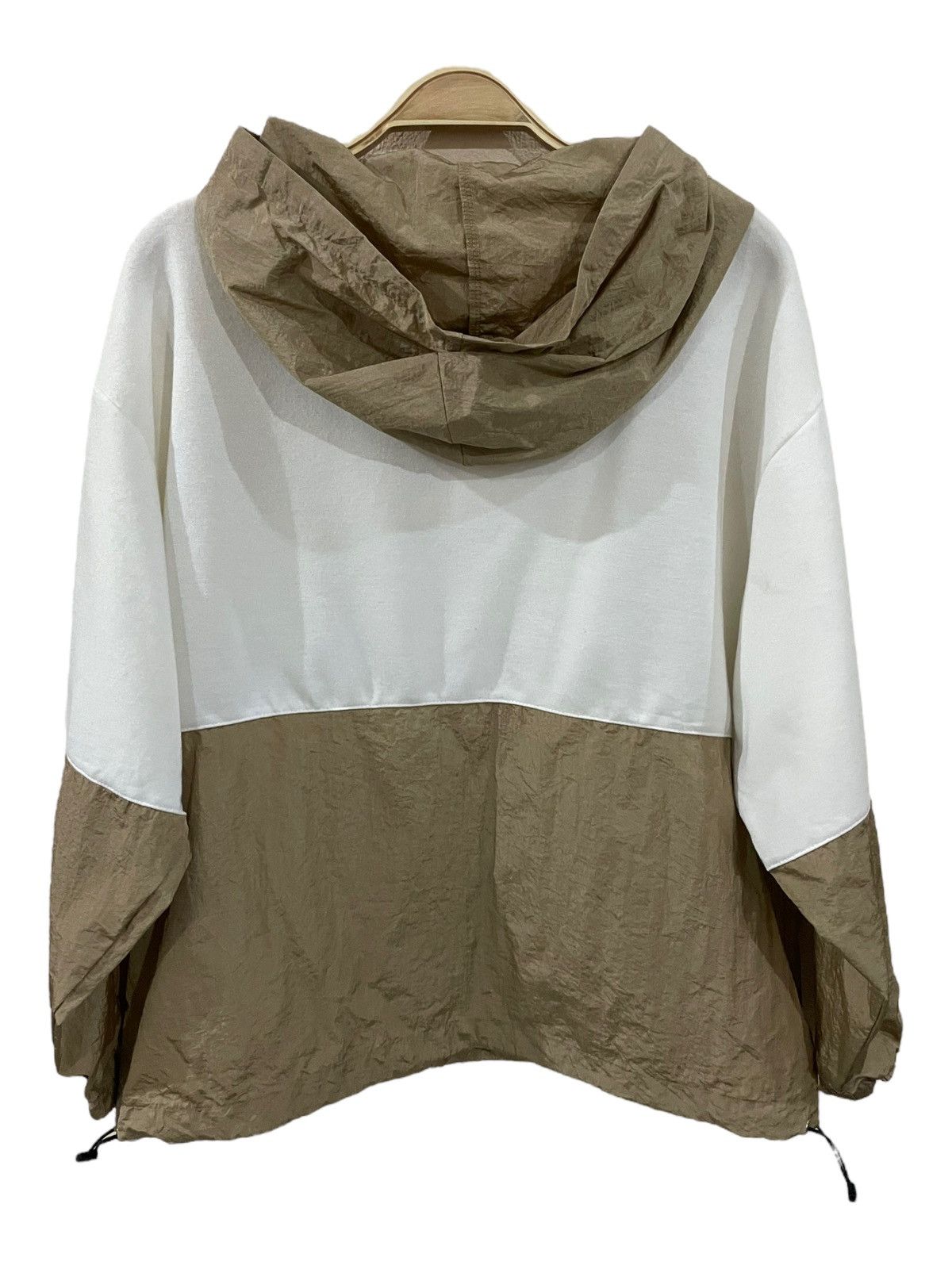 Japanese Brand Galyge Baggy Pull Over Cotton Double Mixed Fabric Jacket Size M / US 6-8 / IT 42-44 - 2 Thumbnail