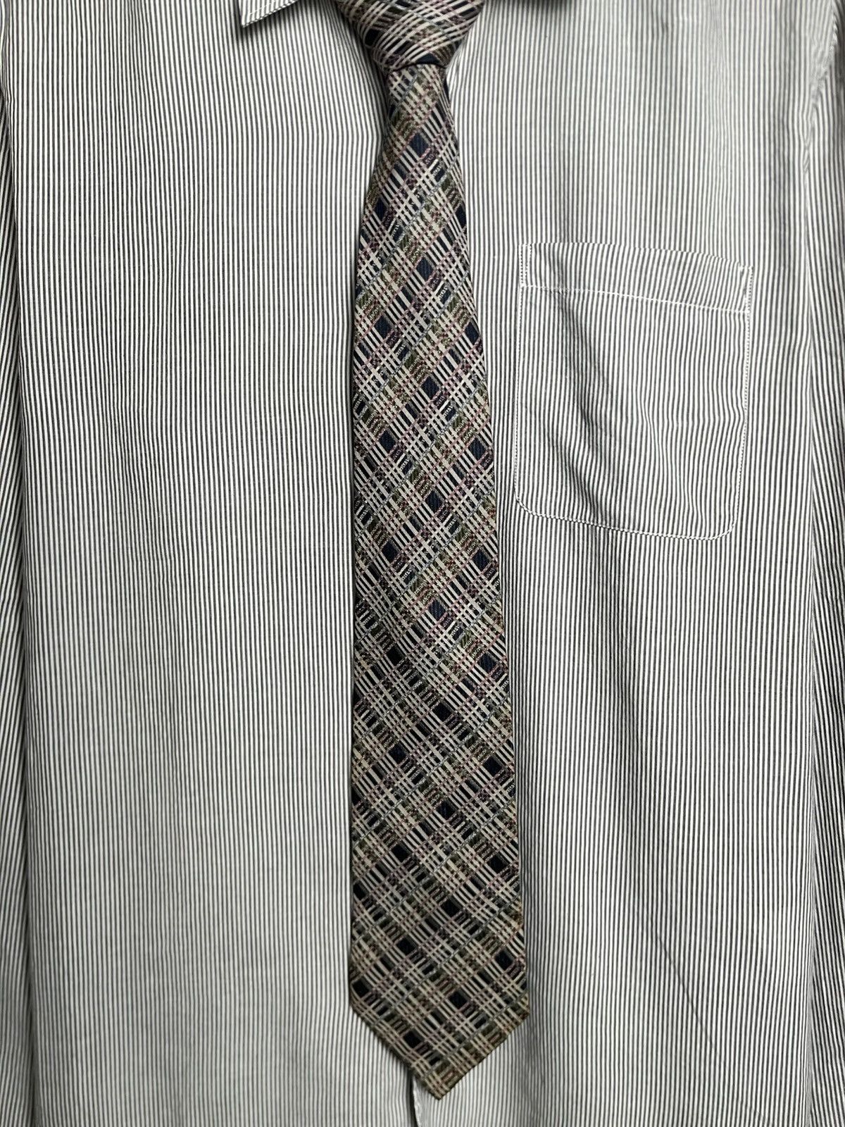 Balenciaga Vtg Balenciaga Slick Tie Size ONE SIZE - 1 Thumbnail