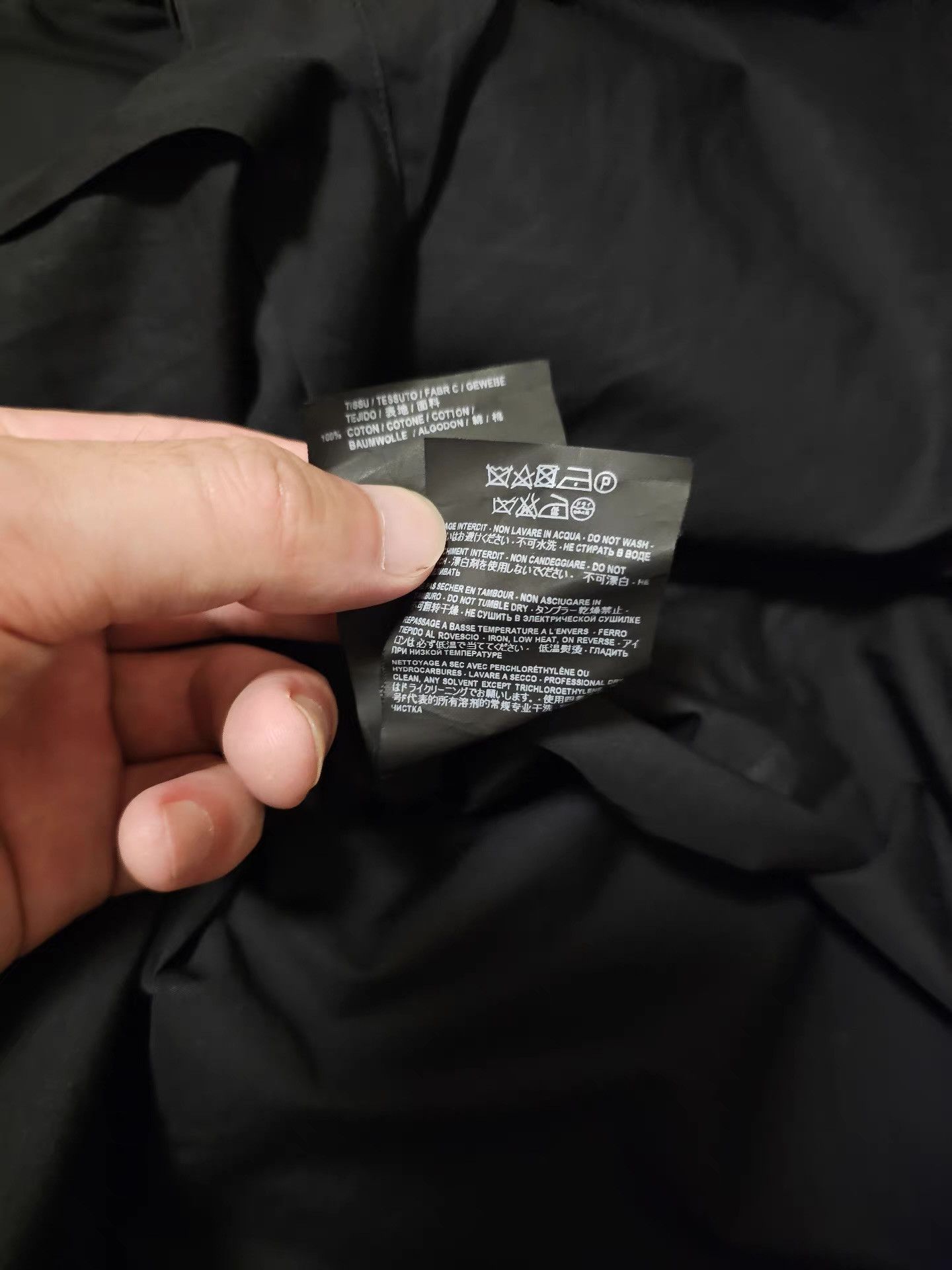 Saint Laurent Paris Saint Laurent Paris black shirt Size US L / EU 52-54 / 3 - 4 Thumbnail