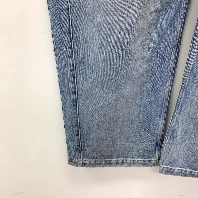 Loewe Loewe Blue washed cotton denim wide leg long pants Size 25" / US 0 / IT 36 - 5 Thumbnail