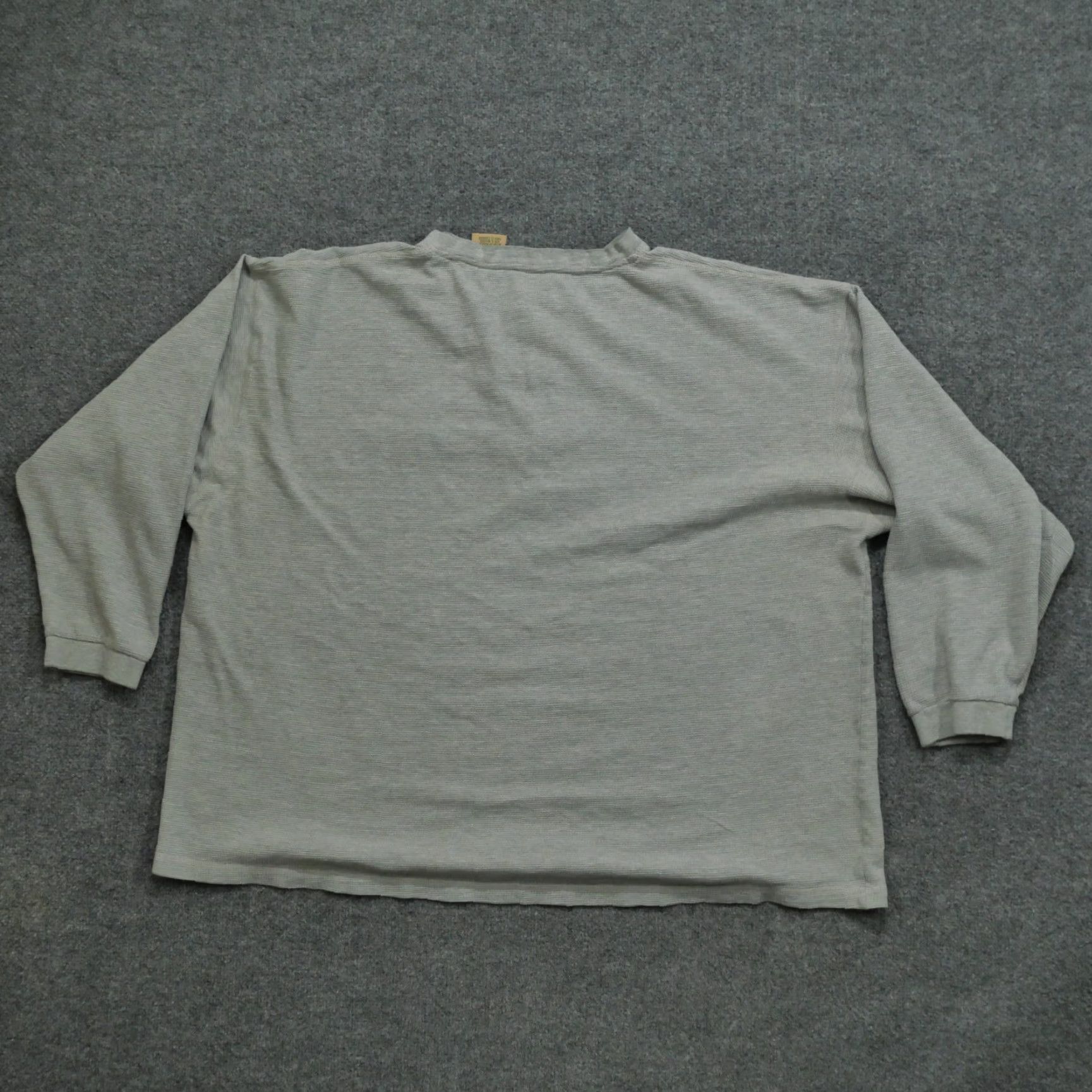 Vintage VINTAGE Thermal Shirt Mens 3XL Grey Henley Bald Eagle Clearwater Creek Y2K Size US XXL / EU 58 / 5 - 6 Thumbnail