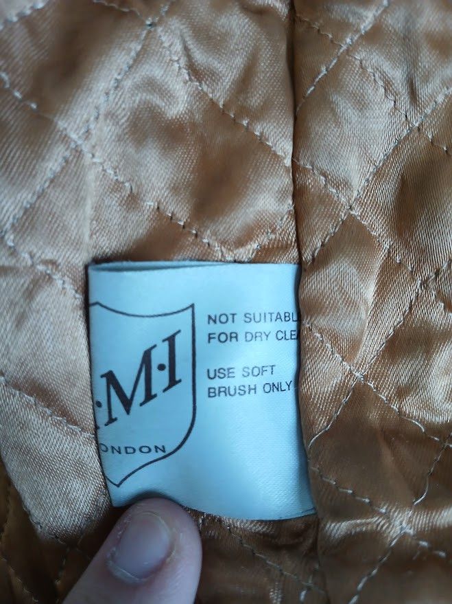 Vintage A.M.I London - black vintage leather jacket Size US M / EU 48-50 / 2 - 7 Thumbnail
