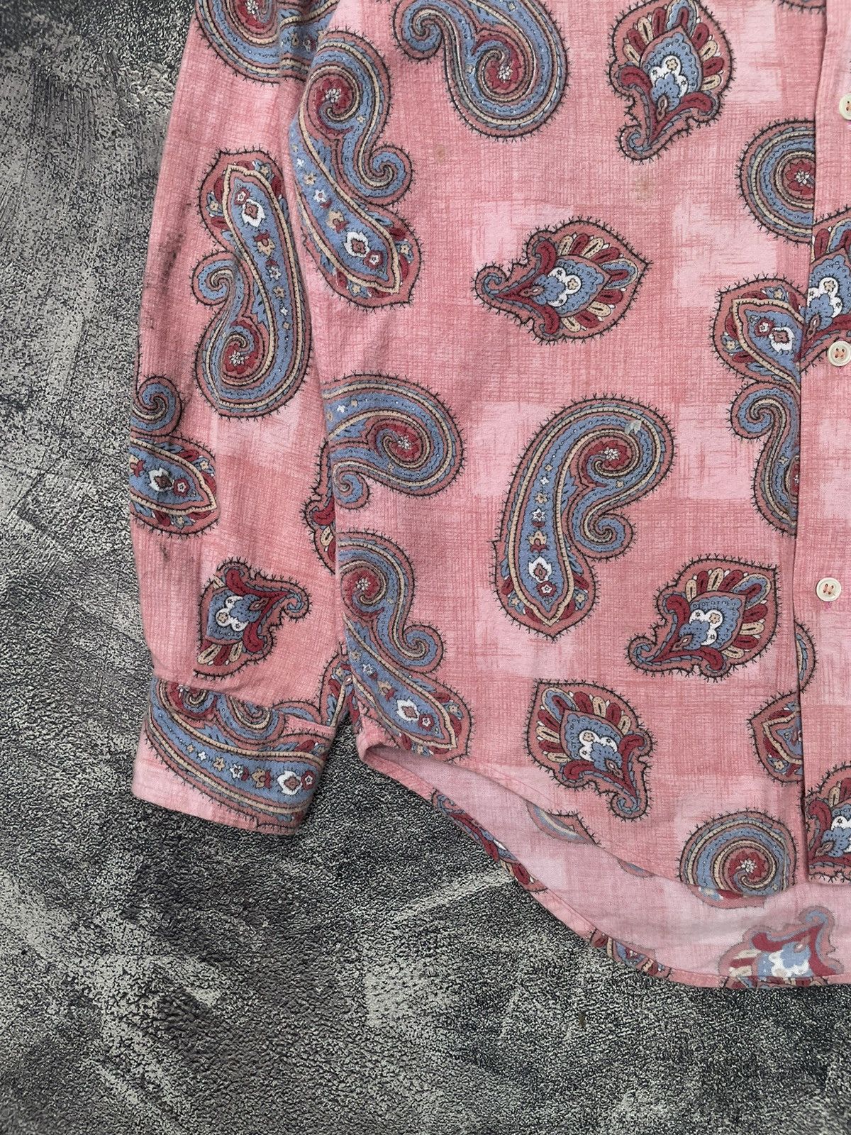 5351 POUR LES HOMMES 5351 Pour Les Hommes Paisley Shirt Size US M / EU 48-50 / 2 - 4 Thumbnail