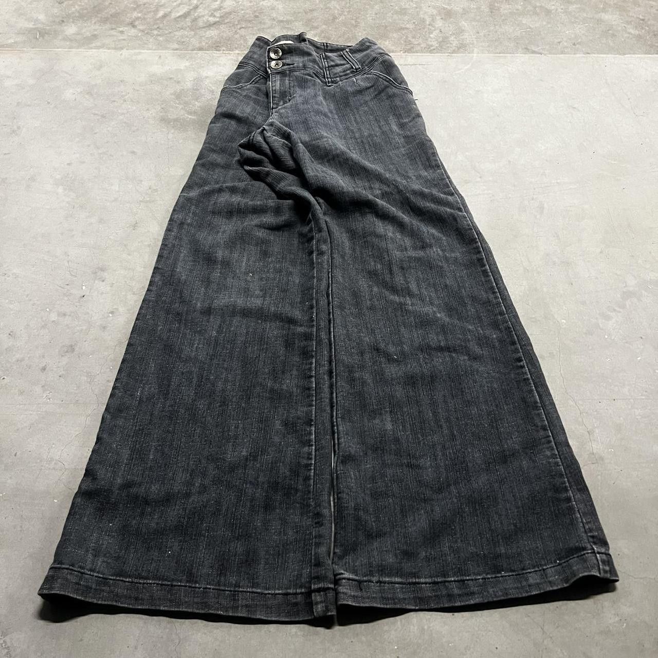 Vintage Vintage Y2K/2000s Baggy WideLeg Dark Wash Denim Jeans! Size US 34 / EU 50 - 3 Thumbnail