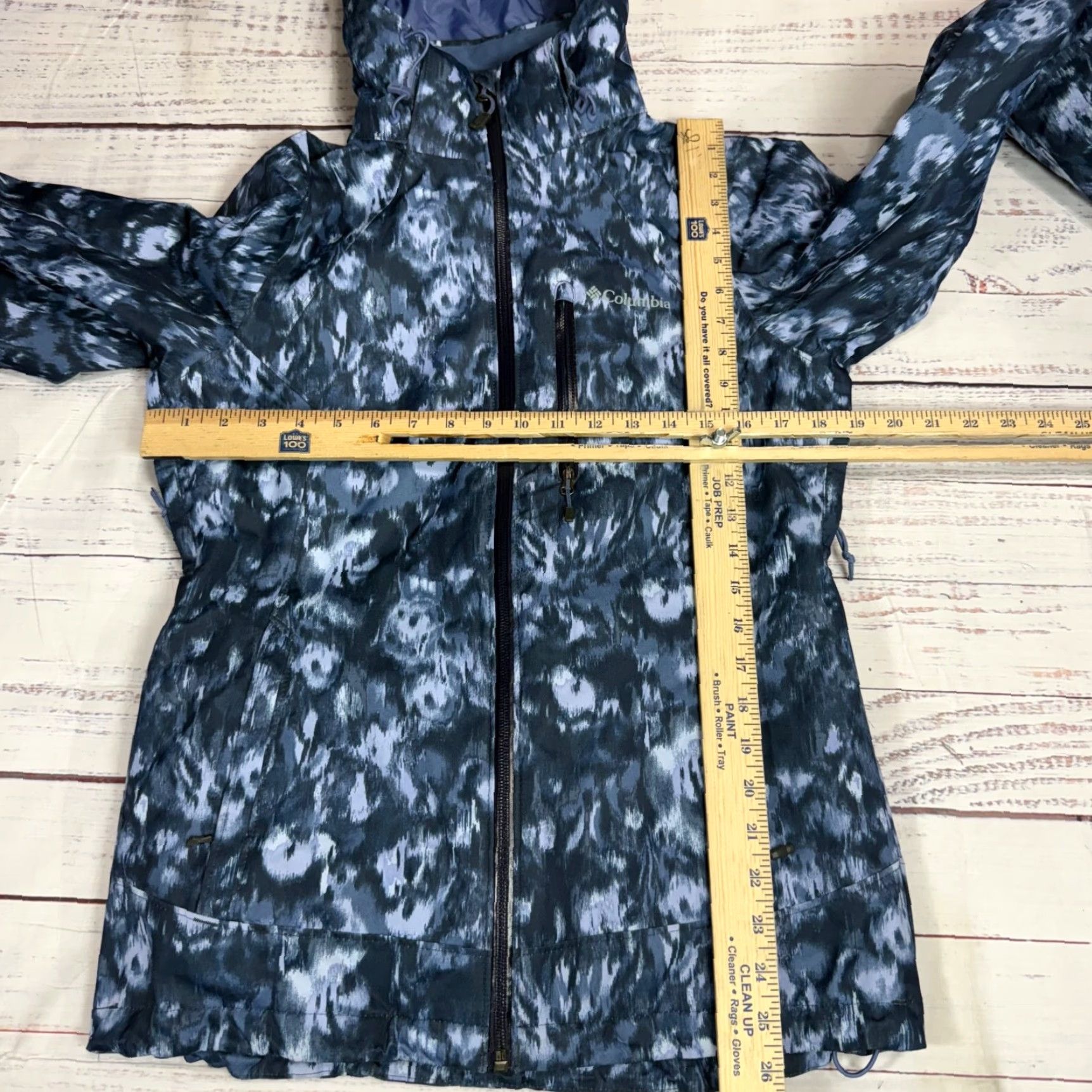 Vintage Columbia Womens Jacket XS Blue Omni-Heat/Omni-Shield Hooded Insulated Heat Hood Interchangeable Size XS / US 0-2 / IT 36-38 - 2 Thumbnail