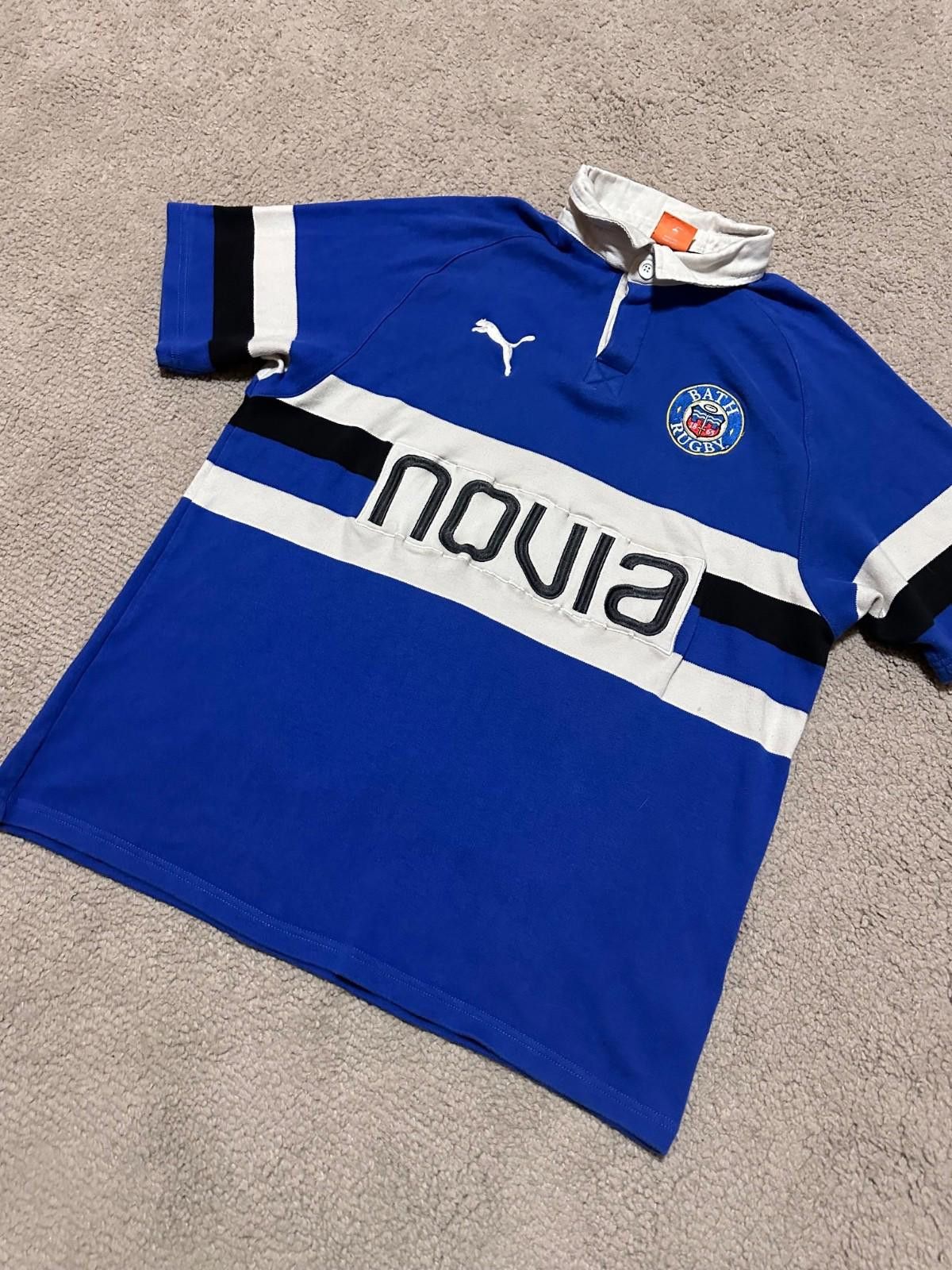 Puma Puma Bath Rugby European Shirt 2011 2012 Sz L Size US L / EU 52-54 / 3 - 2 Thumbnail