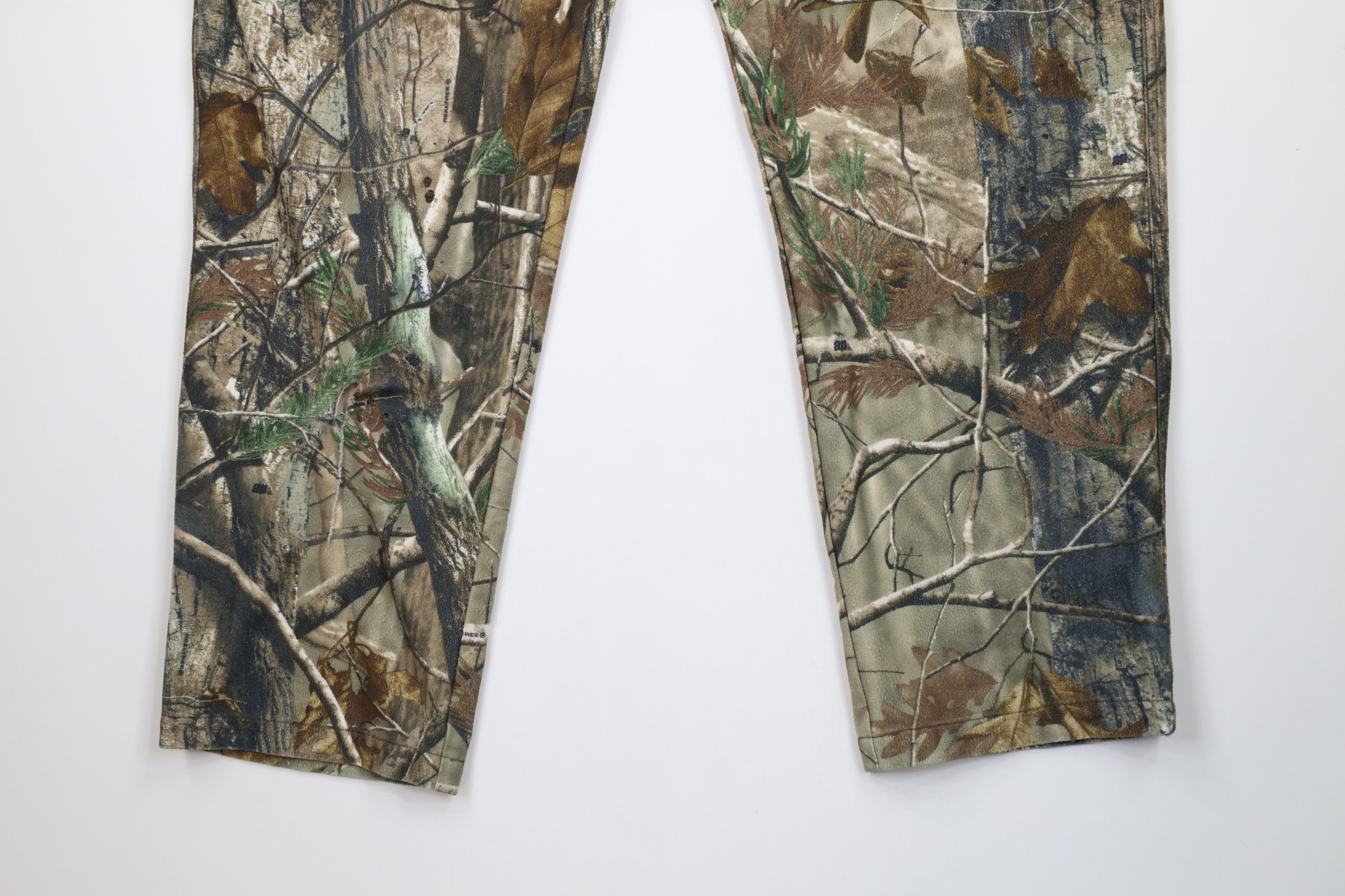 Cabelas × Vintage Vintage Cabelas Camouflage Chamois Fleece Cargo Pants Size US 44 / EU 60 - 4 Thumbnail