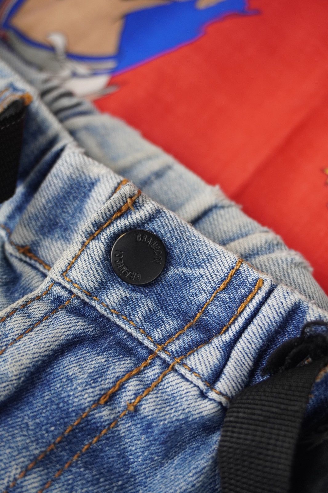 Gramicci × Vintage Vintage Gramicci Usa Redline Selvedge Distressed Skates Size US 32 / EU 48 - 6 Thumbnail