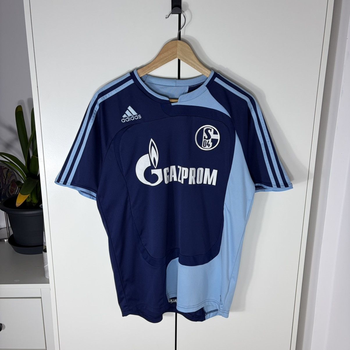 Adidas Vintage Adidas FC Schalke 04 2007/2008 Away Football Jersey Size US XL / EU 56 / 4 - 1 Thumbnail