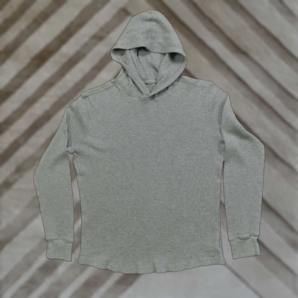 Gap Gap Hoodie Pullover Adult Medium Grey Wool? No, Cotton, Polyester Hooded Regular Mens Shirt Size US M / EU 48-50 / 2 - 1 Thumbnail
