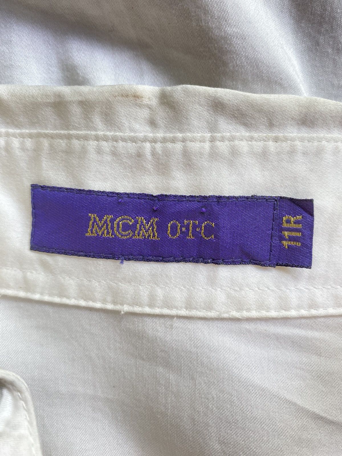 MCM MCM OTC Long-Sleeve White Shirt Size ONE SIZE - 9 Thumbnail