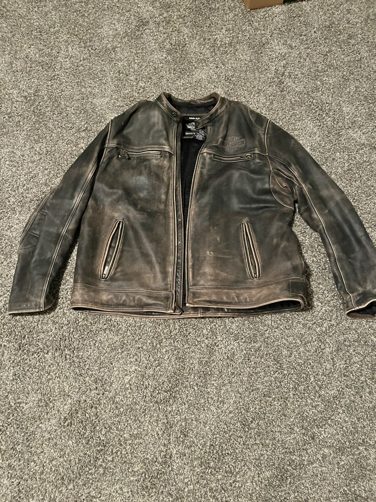 Harley Davidson Harley Davidson leather jacket Size US XL / EU 56 / 4 - 1 Thumbnail