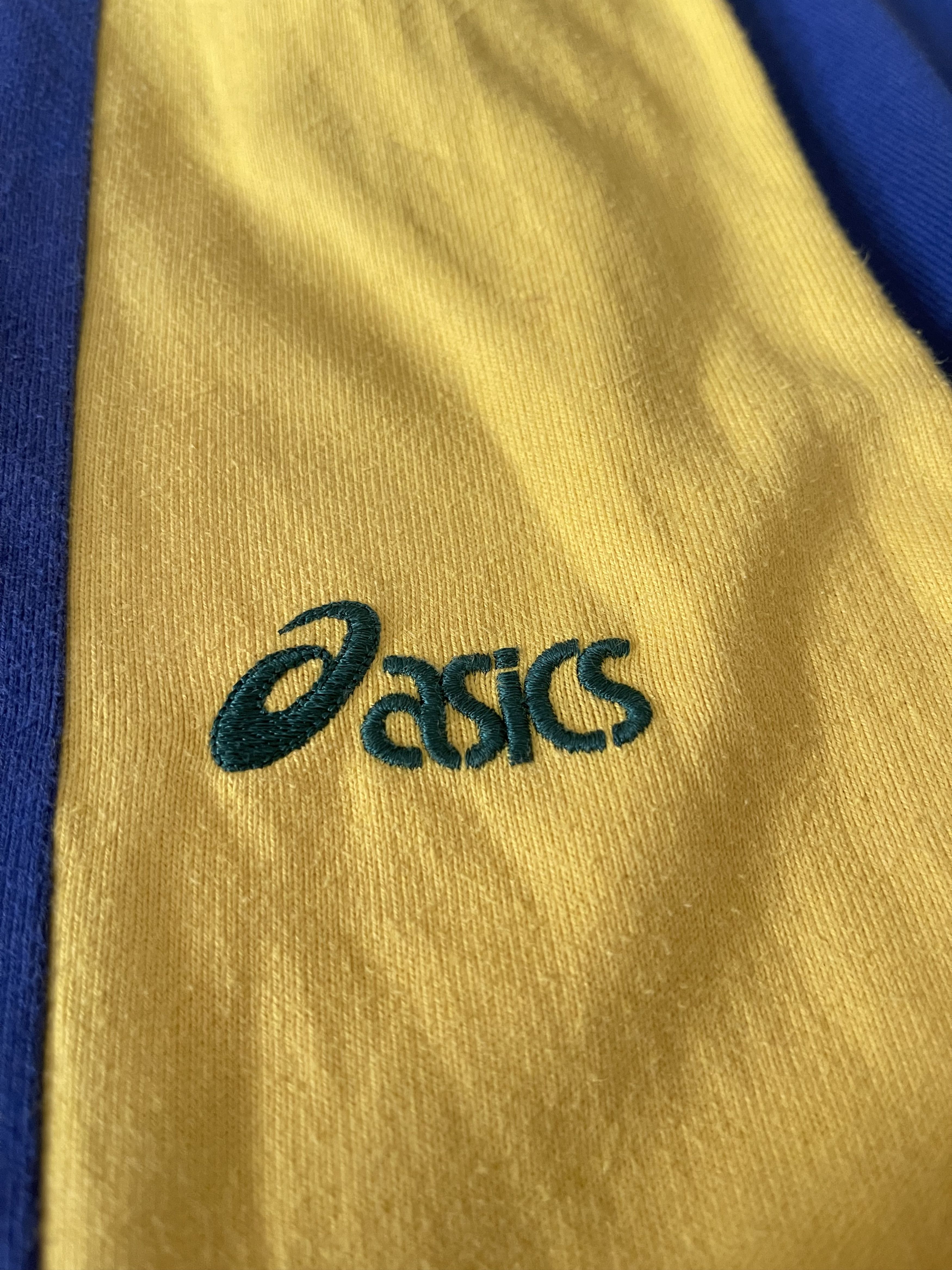 Asics × Japanese Brand × Vintage Vintage 90s Asics Polo Rugby Shirt Size US L / EU 52-54 / 3 - 7 Thumbnail