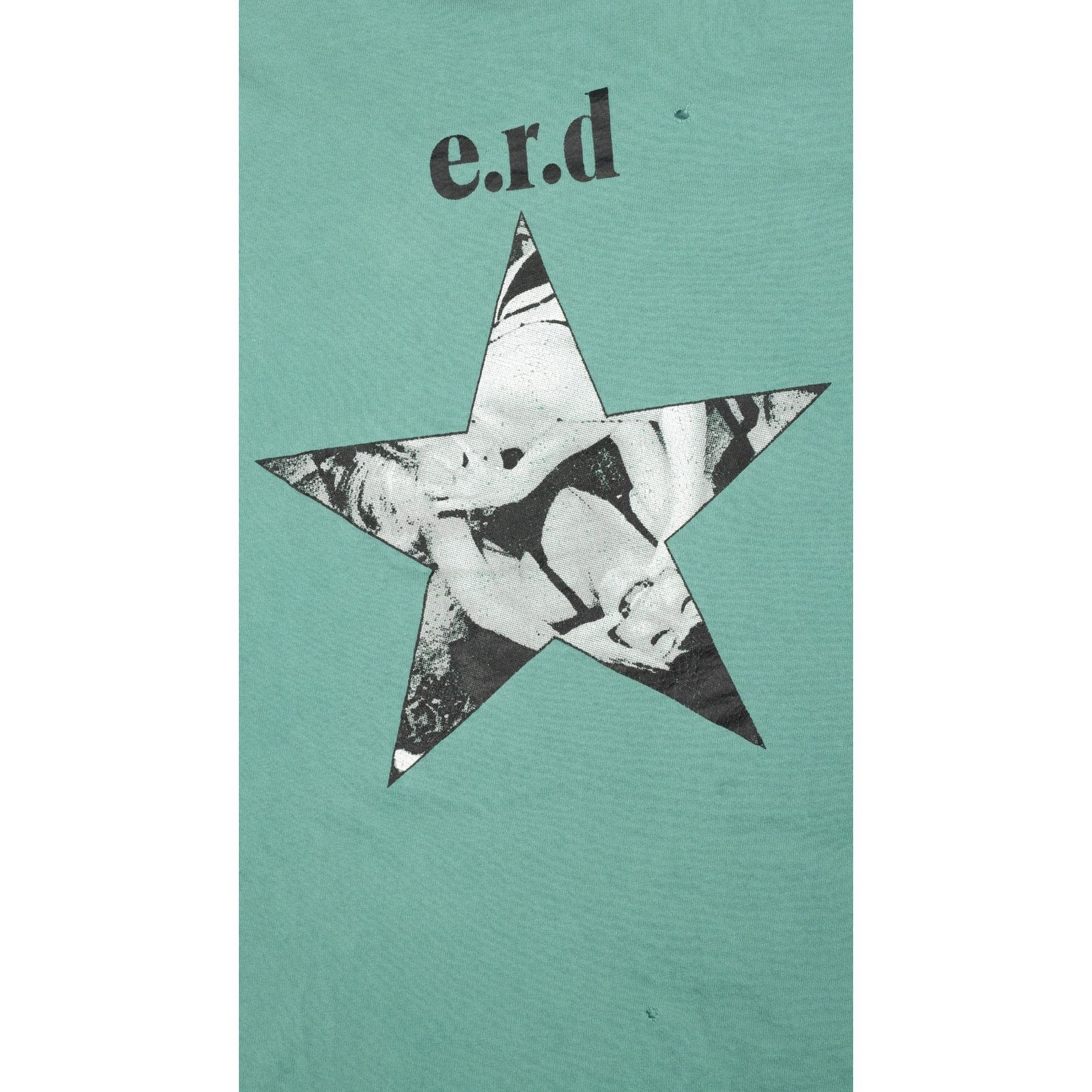 Enfants Riches Deprimes Pleasures Denied' Teal Distressed Long Sleeve Size US M / EU 48-50 / 2 - 4 Thumbnail