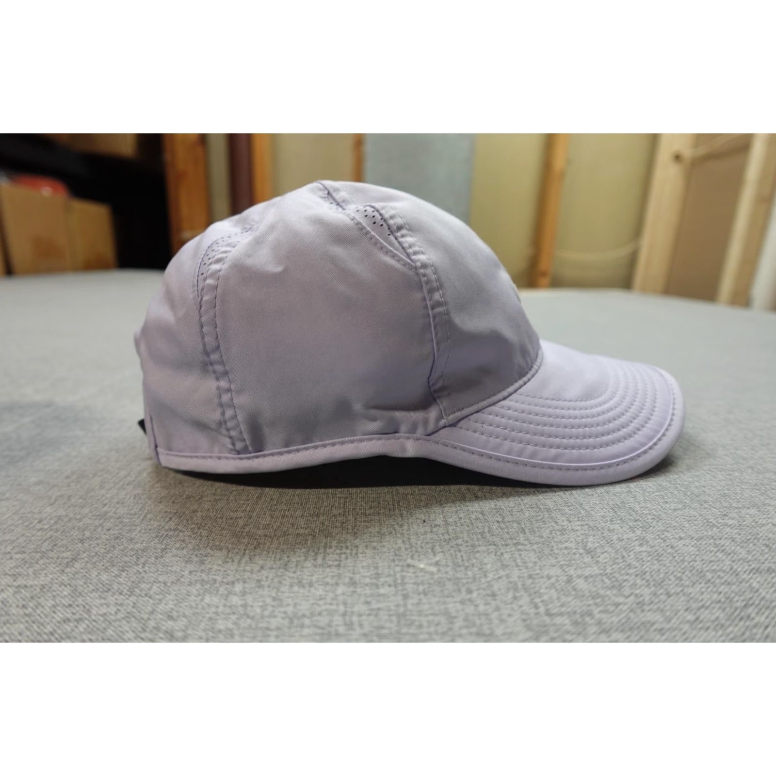 Nike Nike Featherlight Hat Cap Strap Back Purple Dri-FIT Mens One Size Size ONE SIZE - 5 Thumbnail