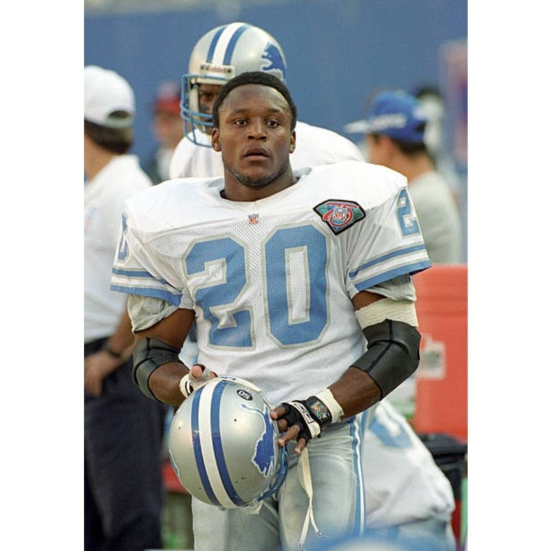 NFL × Starter Barry SANDERS 90s Detroit Lions Reversible jersey NFL vtg Size US L / EU 52-54 / 3 - 13 Thumbnail