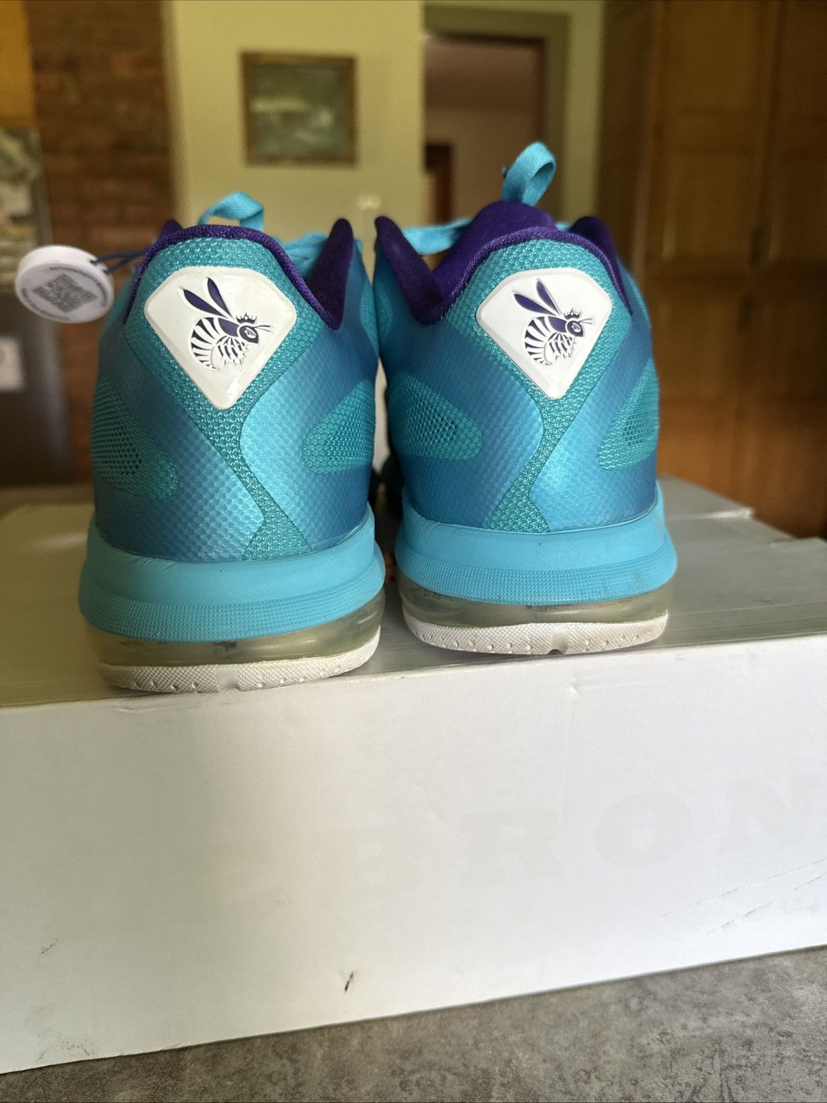 Nike Nike LeBron 9 Low ‘Summit Lake Hornets’ size 11 with box Size US 11 / EU 44 - 3 Thumbnail
