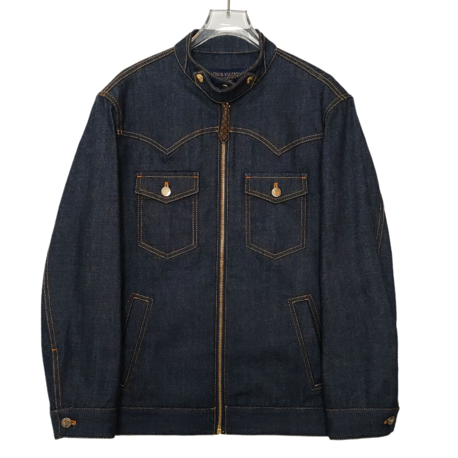 Louis Vuitton Louis Vuitton Zip Denim Jacket Size 34 Size XS / US 0-2 / IT 36-38 - 1 Thumbnail