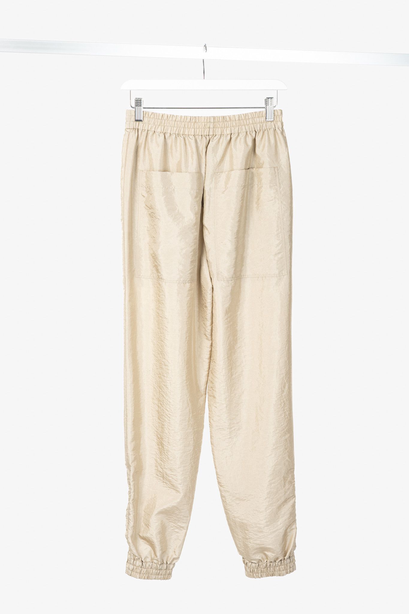 Tibi Tibi Kat Desert Sand Crispy Nylon Jogger Size 25" / US 0 / IT 36 - 2 Thumbnail