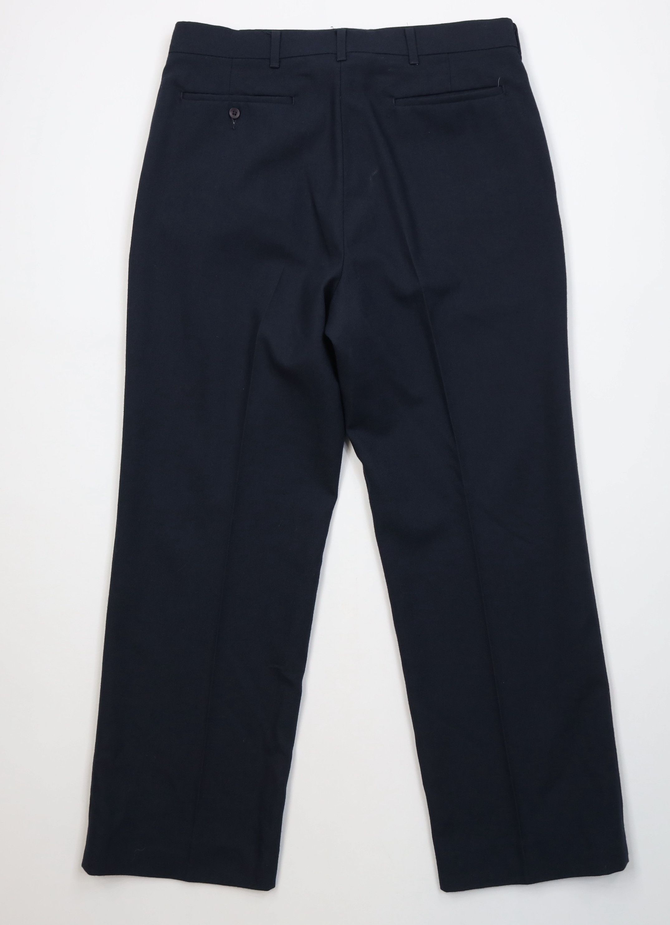 Vintage Vintage 70s Streetwear Wool Blend Knit Wide Leg Chino Pants Size US 32 / EU 48 - 10 Thumbnail